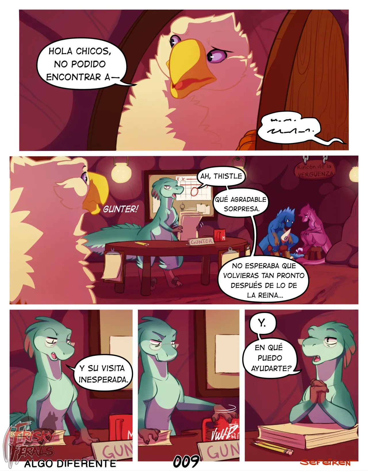 Frisky Ferals - Algo Diferente  +18 page 9 full