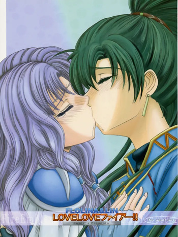 [studio A side B _Lovers_ (Inanaki Shiki)] Love Love Fire!! Vol. 1 (Fire Emblem_ Rekka no Ken) [English] cover