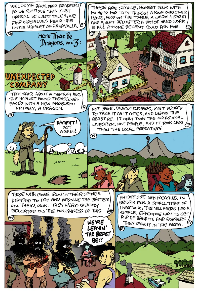 Here There Be Dragons 3 page 1 full
