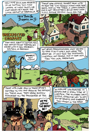 [Karno (Kjartan Arnorsson)] Here There Be Dragons 3 (Color) cover