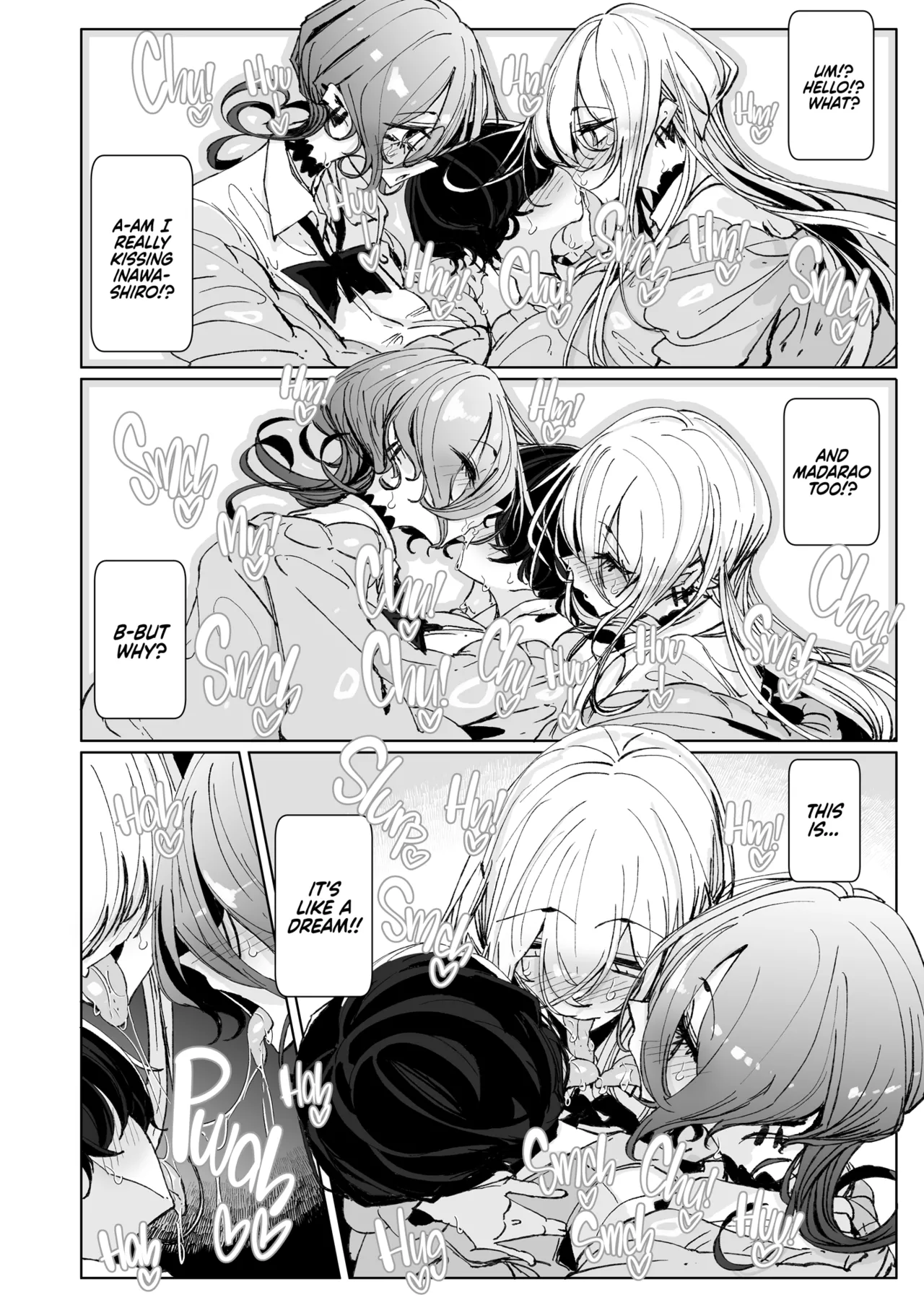 Ja, Kyou kara Otaku-kun wa Watashi-tachi no Karepitte Koto de! | Sorry, Nerd, but You're Our BF Now! page 12 full