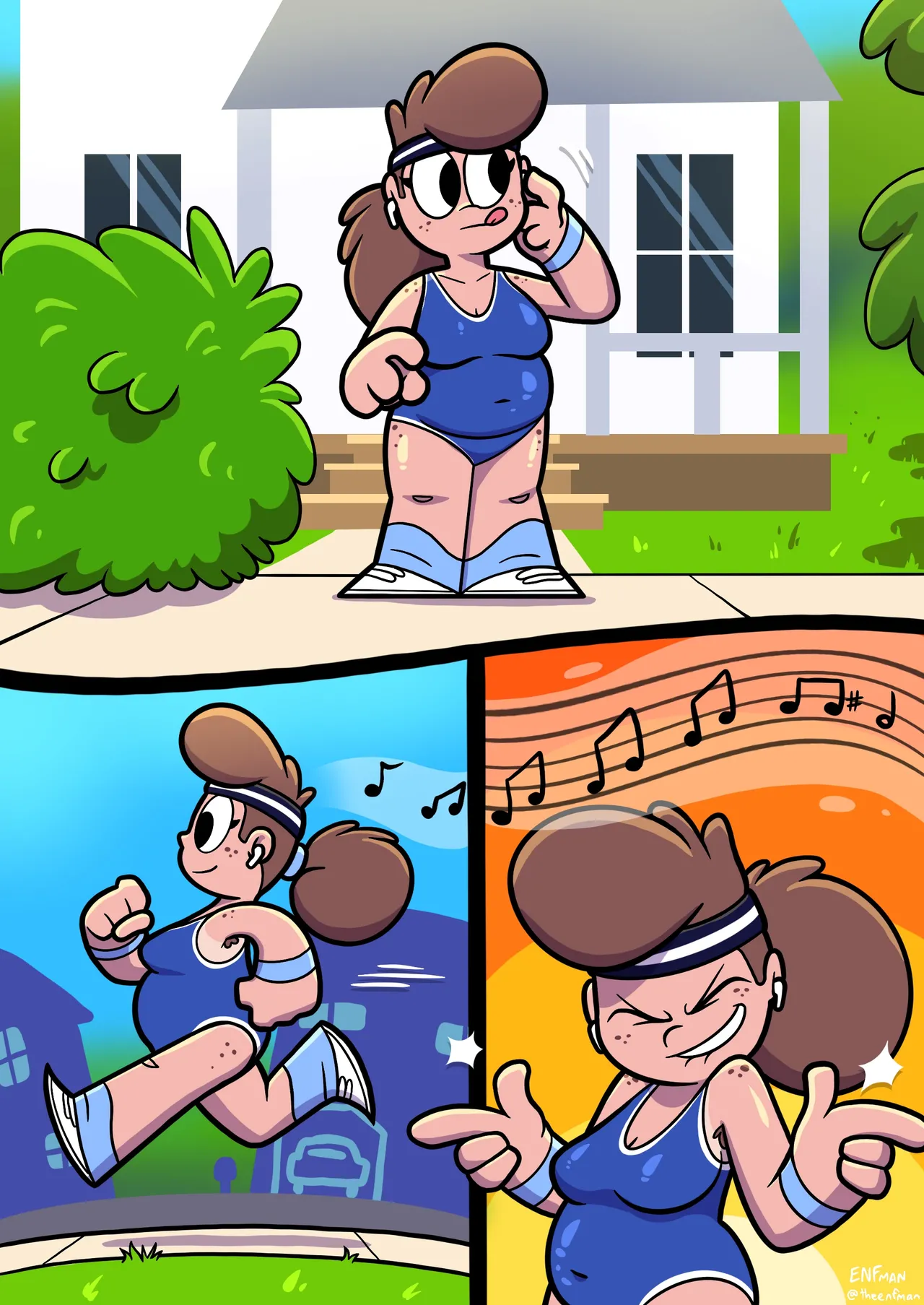 Ash's Morning Dash page 1 full