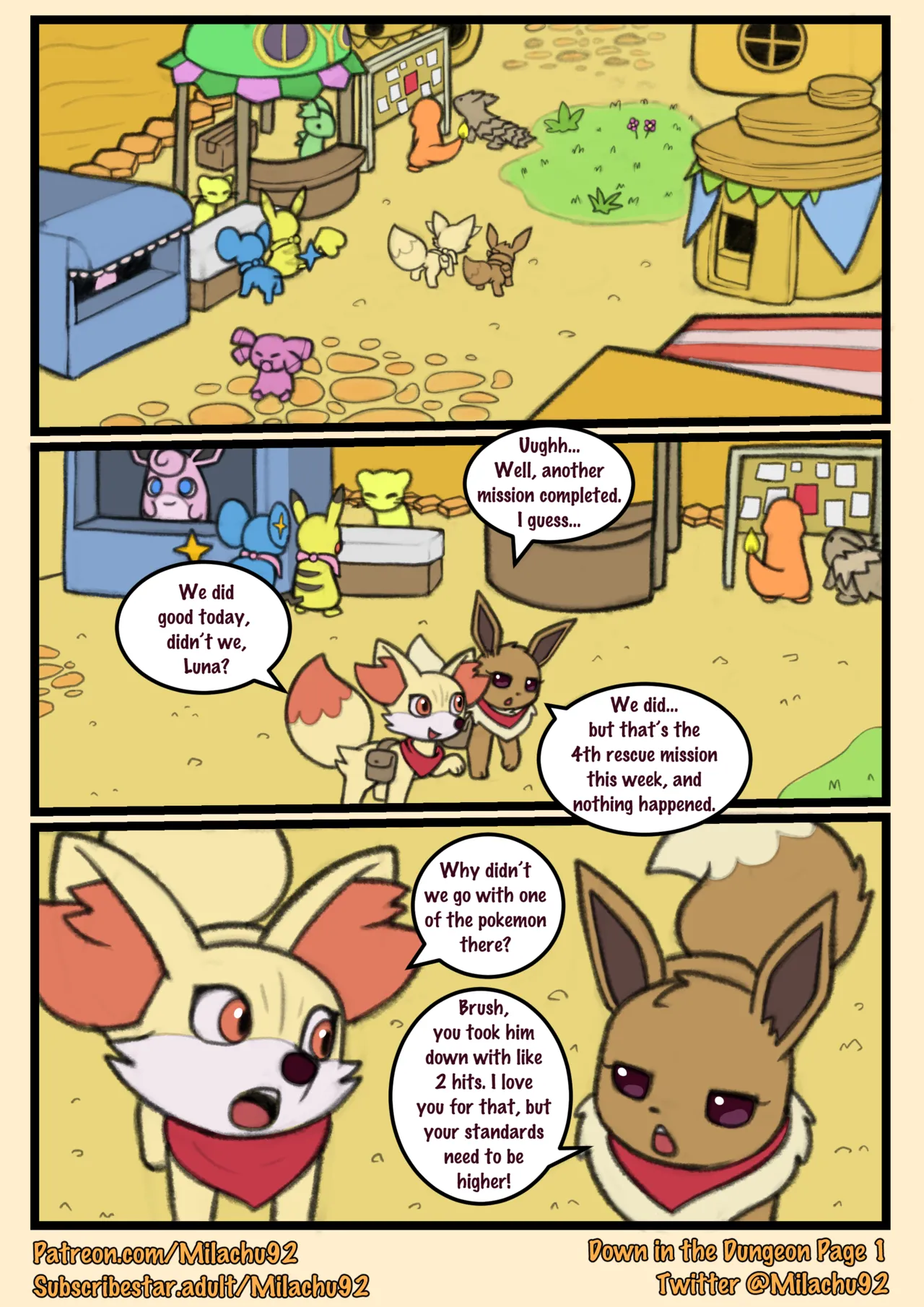 Down in to the dungeon page 1 full