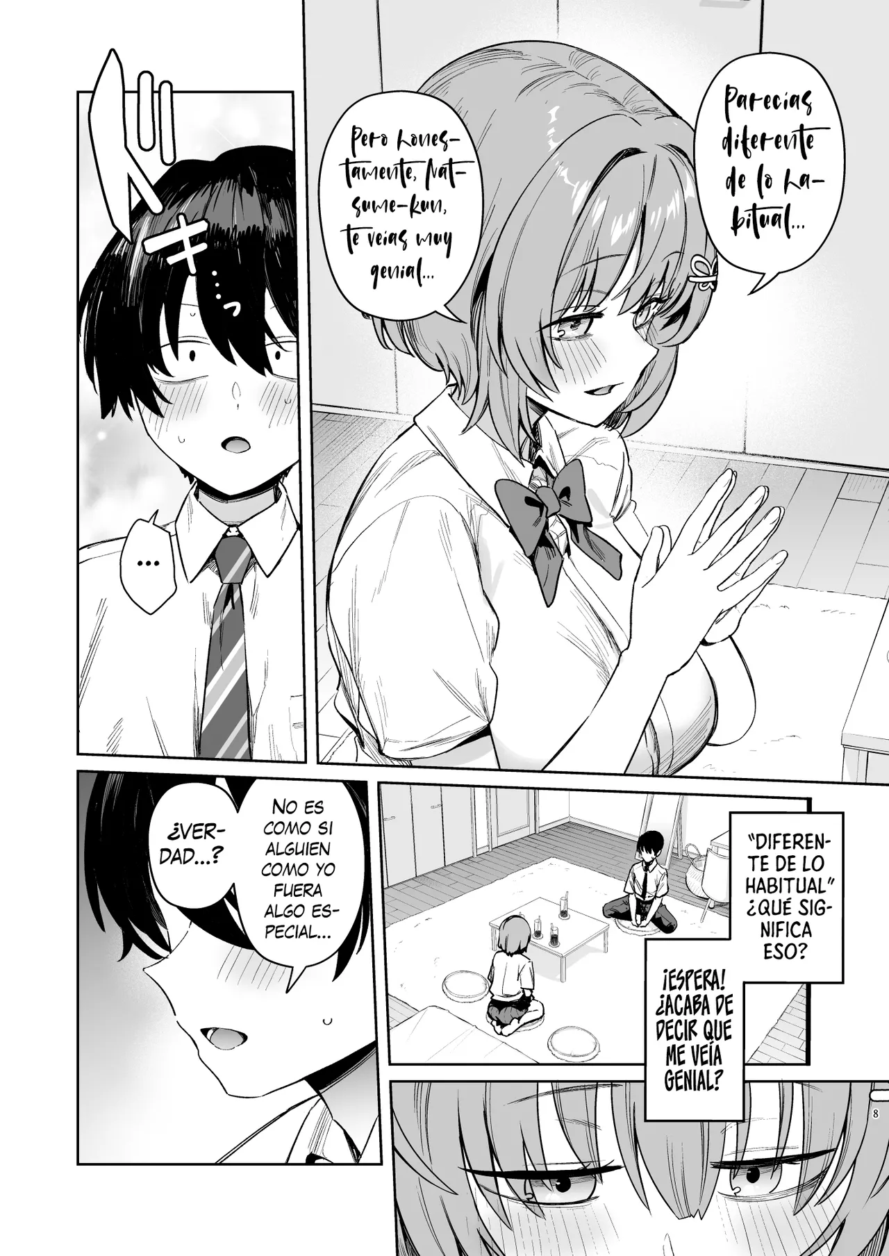 ¡Hirose-san, el amor secreto de la clase, está dando un paso muy atrevido! page 12 full