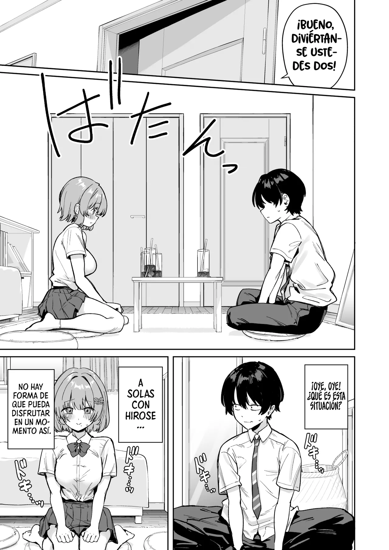 ¡Hirose-san, el amor secreto de la clase, está dando un paso muy atrevido! page 9 full