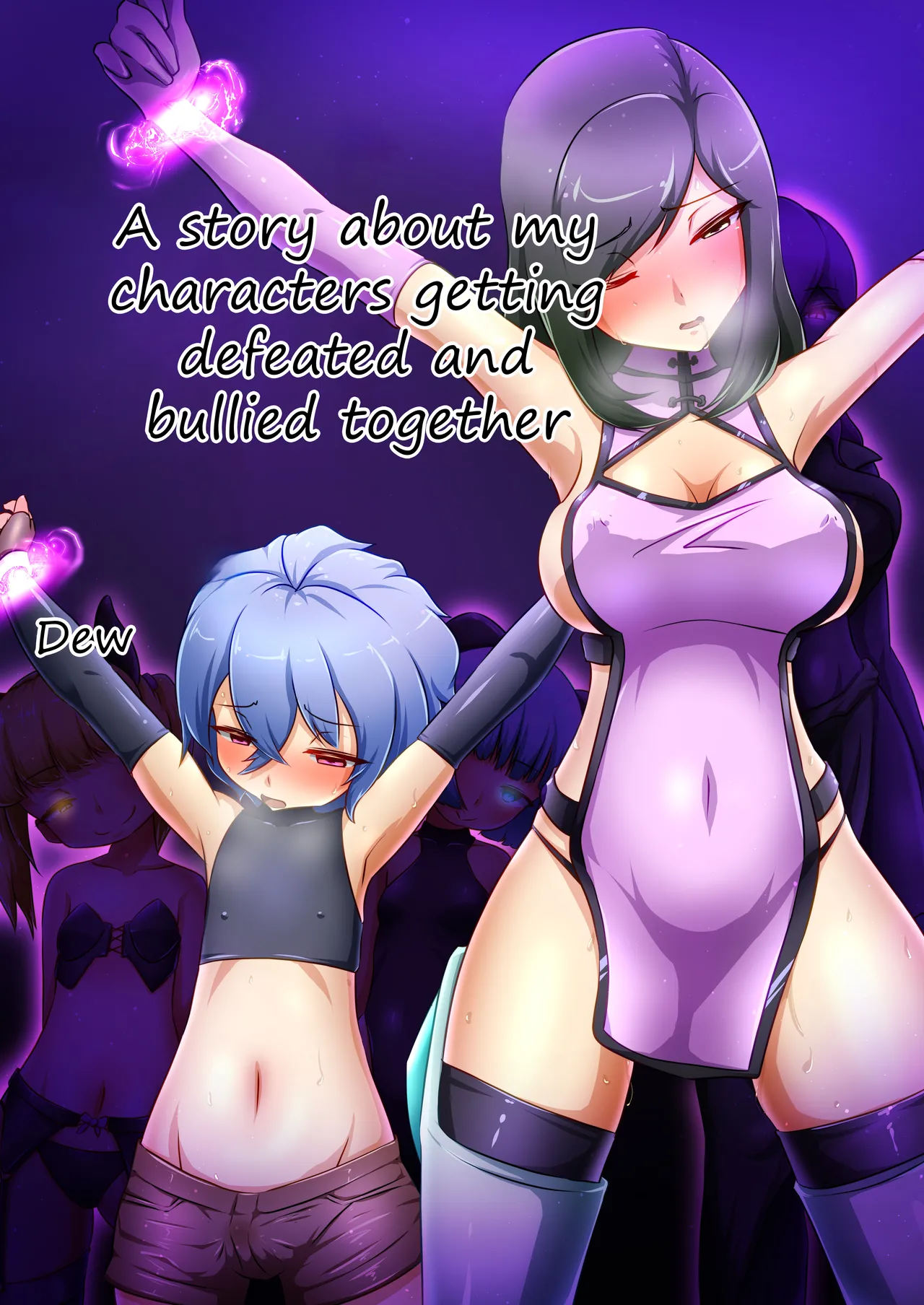 A story about my characters getting bullied after losing together page 1 full