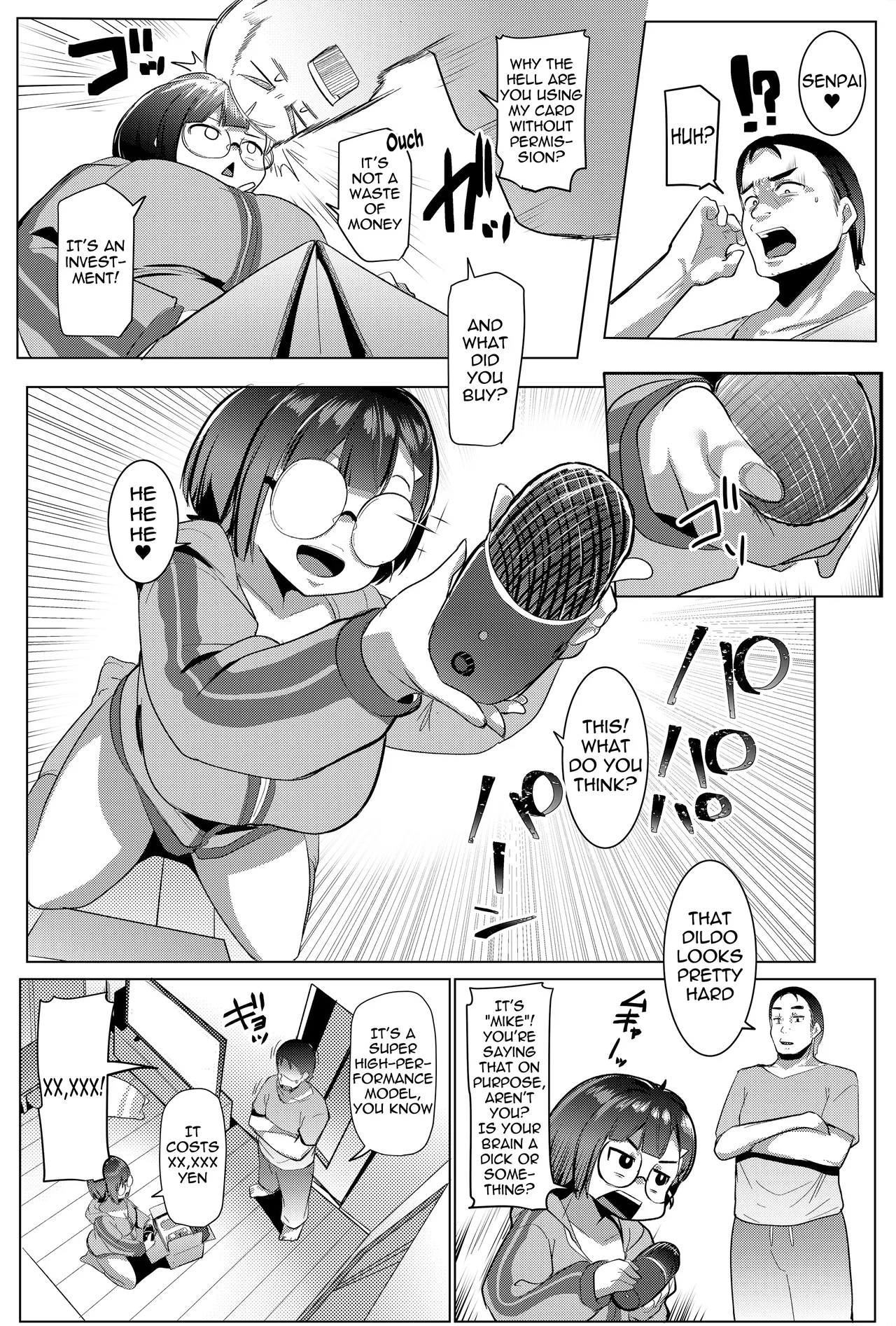 Kouhai in the Home page 12 full