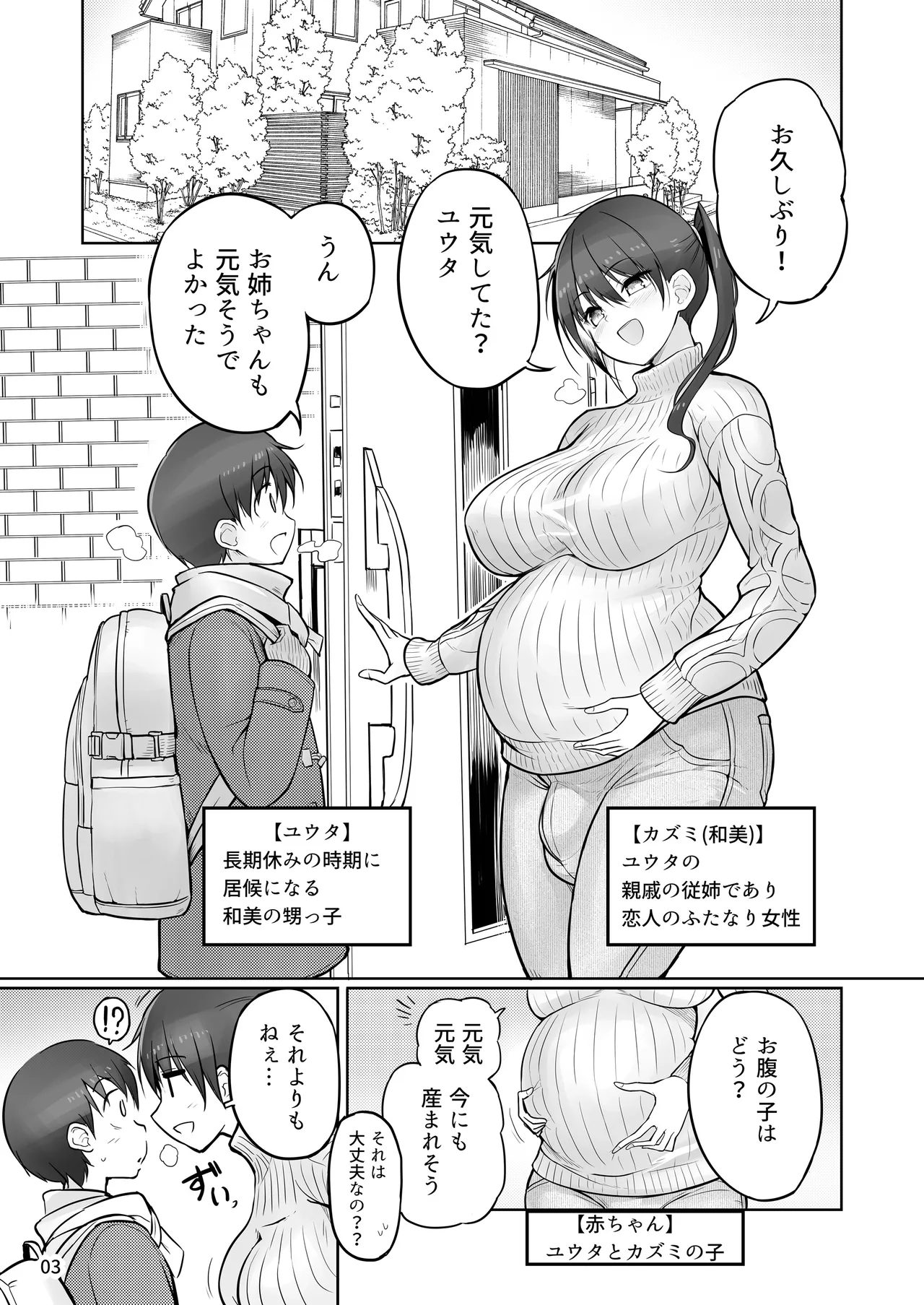 ふたなりおねえちゃん精液風呂出産せっくす page 3 full