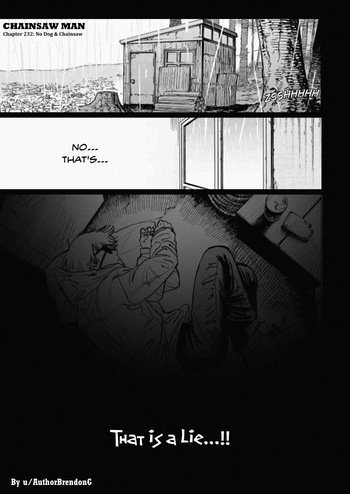 (AuthorBrendonG) Chainsaw Man Chapter 232 Alternate cover
