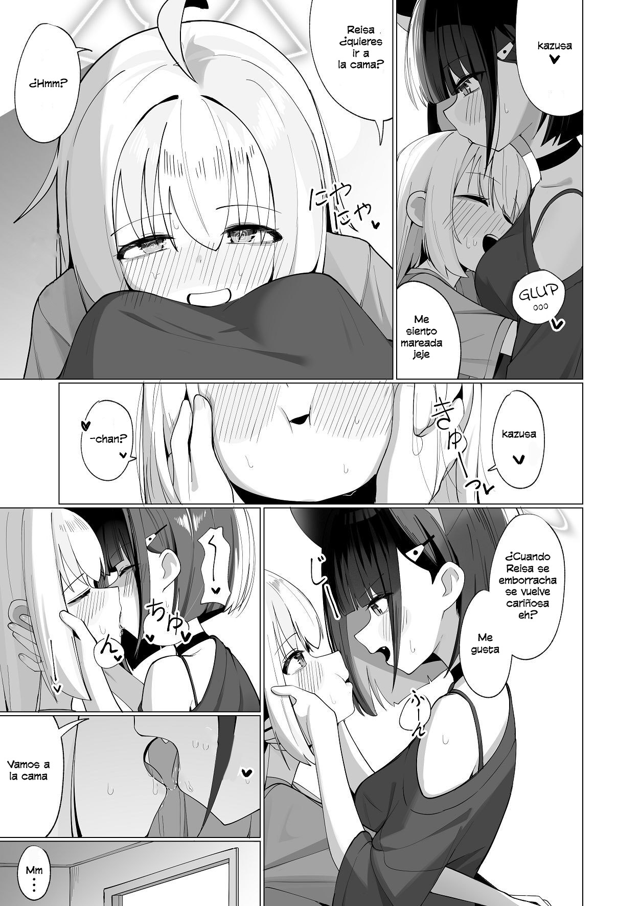 Kazura y Reisa con chocolate alcohol y... page 11 full