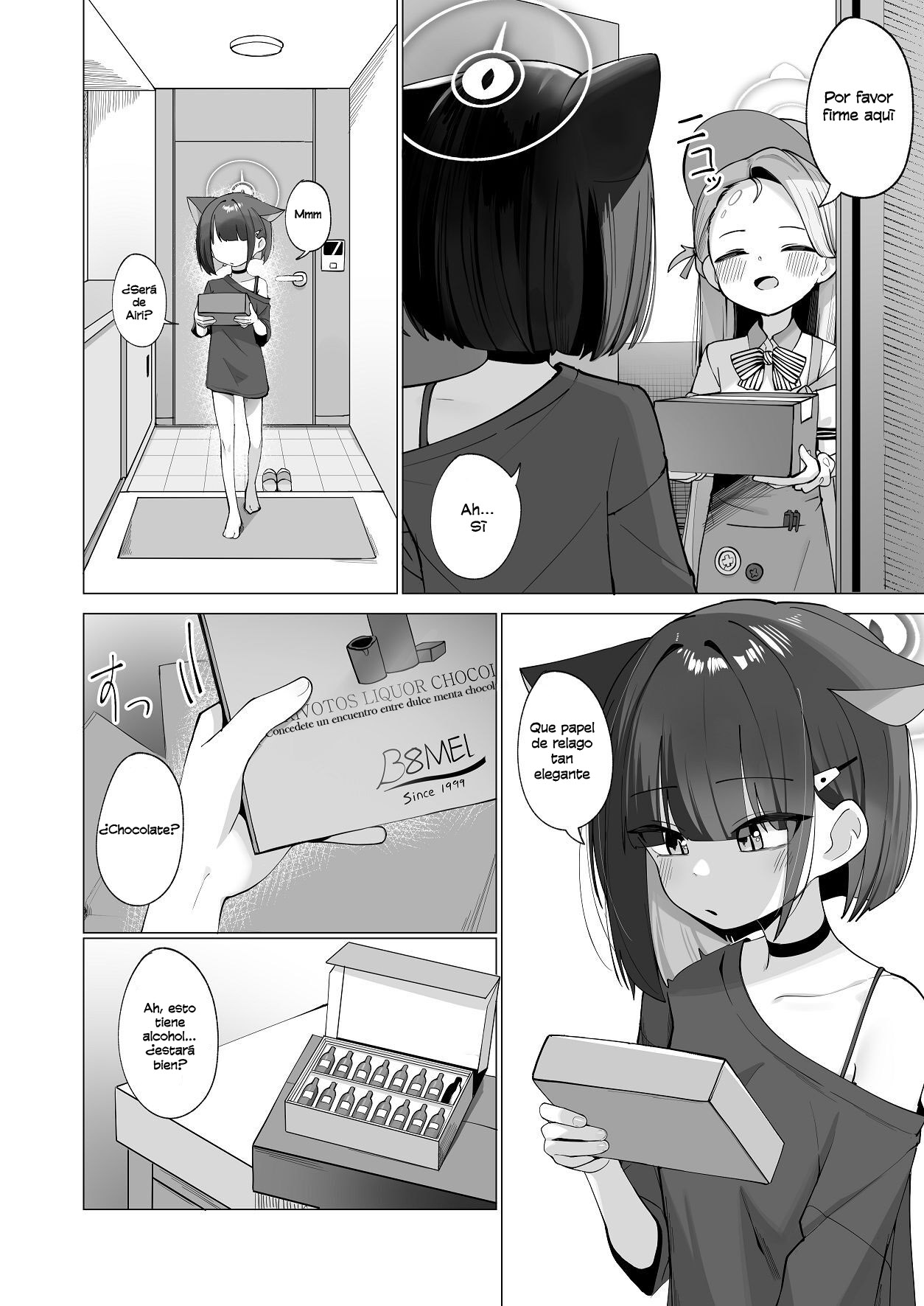 Kazura y Reisa con chocolate alcohol y... page 4 full