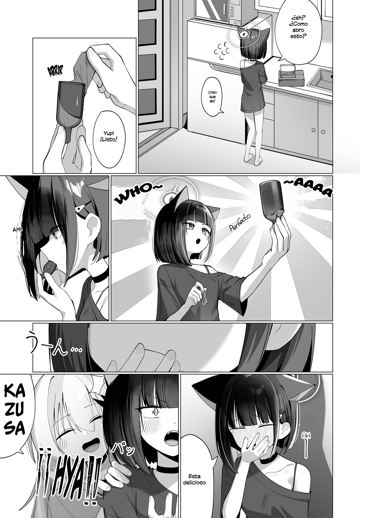 Kazura y Reisa con chocolate alcohol y... page 5 full
