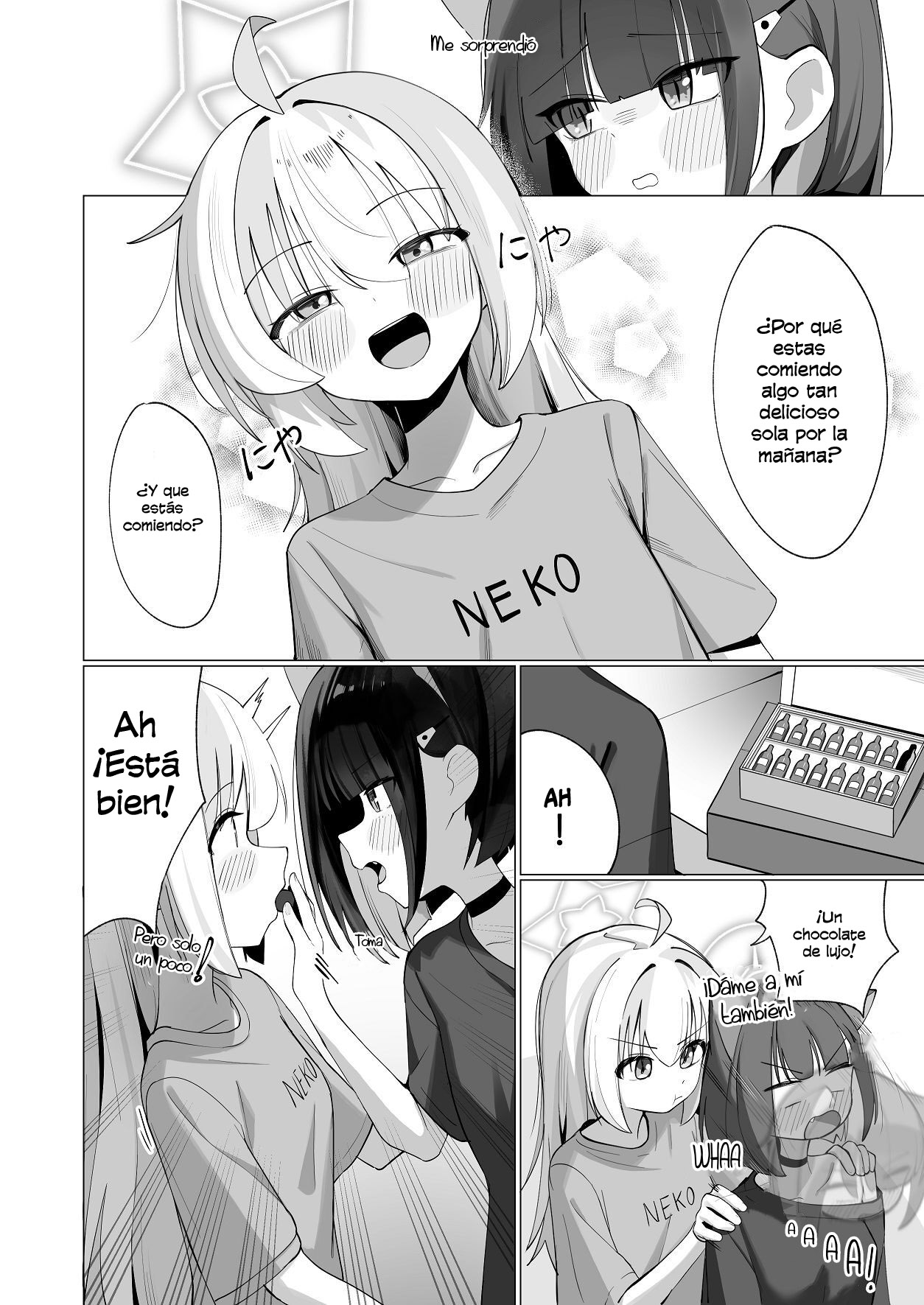Kazura y Reisa con chocolate alcohol y... page 6 full