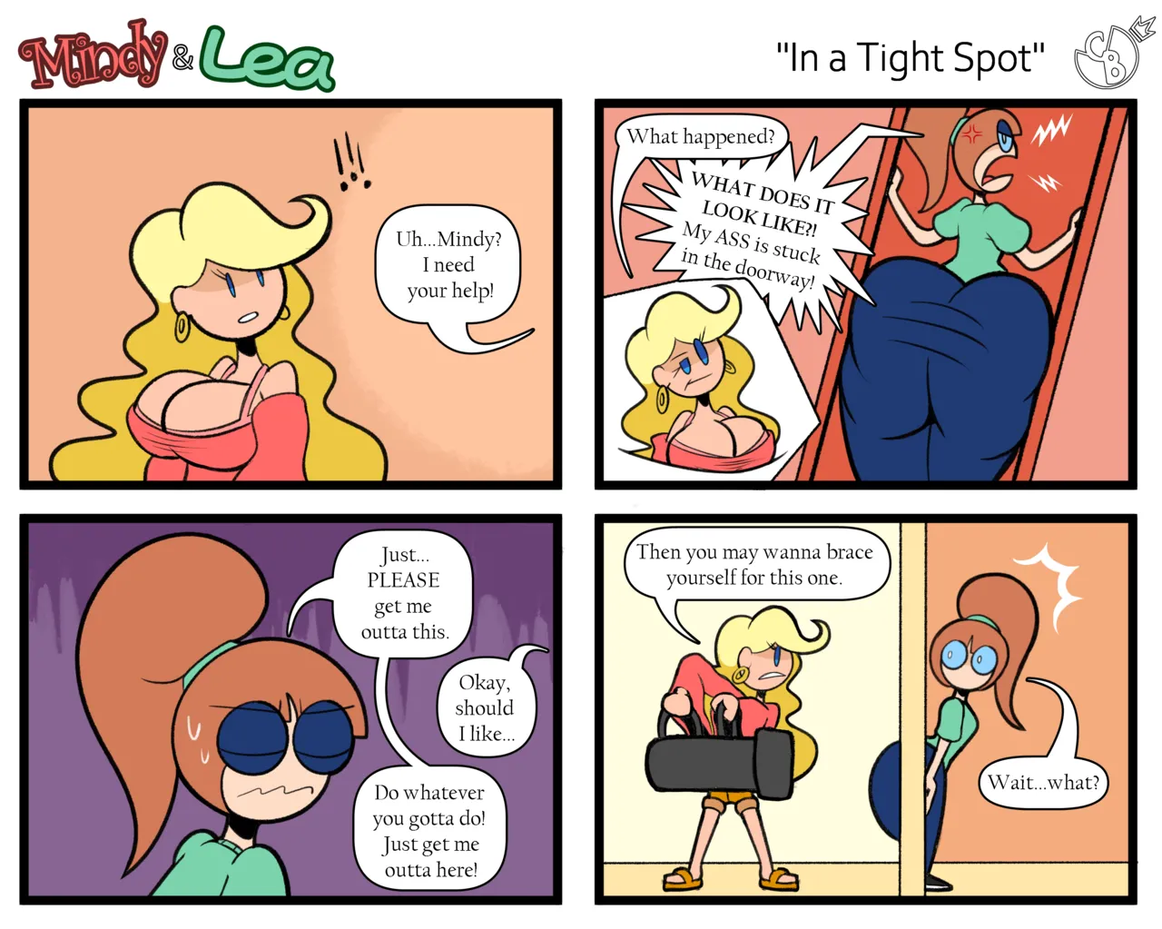 Mindy and Lea by Cheesyboy888 page 9 full