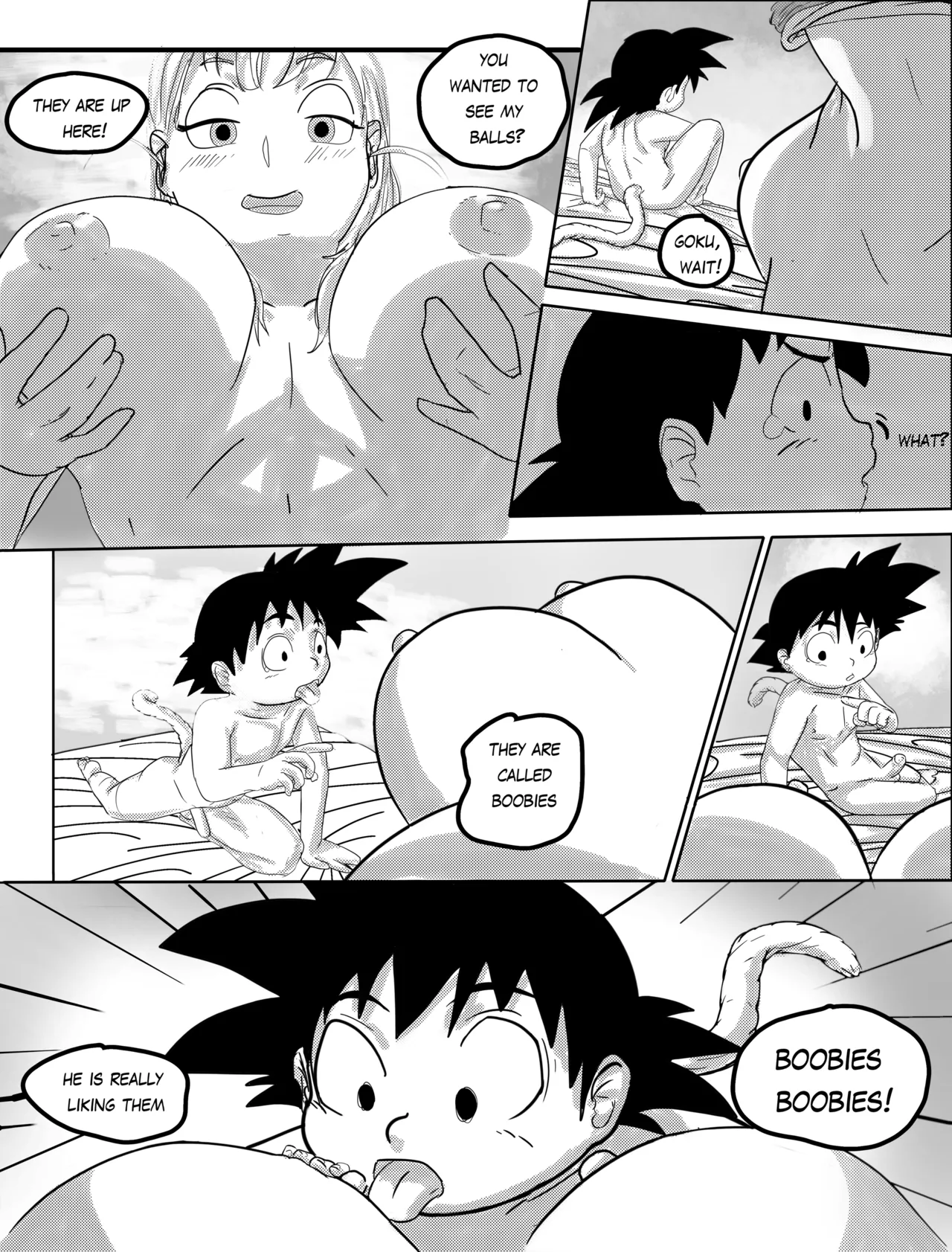 Goku x Bulma - Shota Time page 10 full