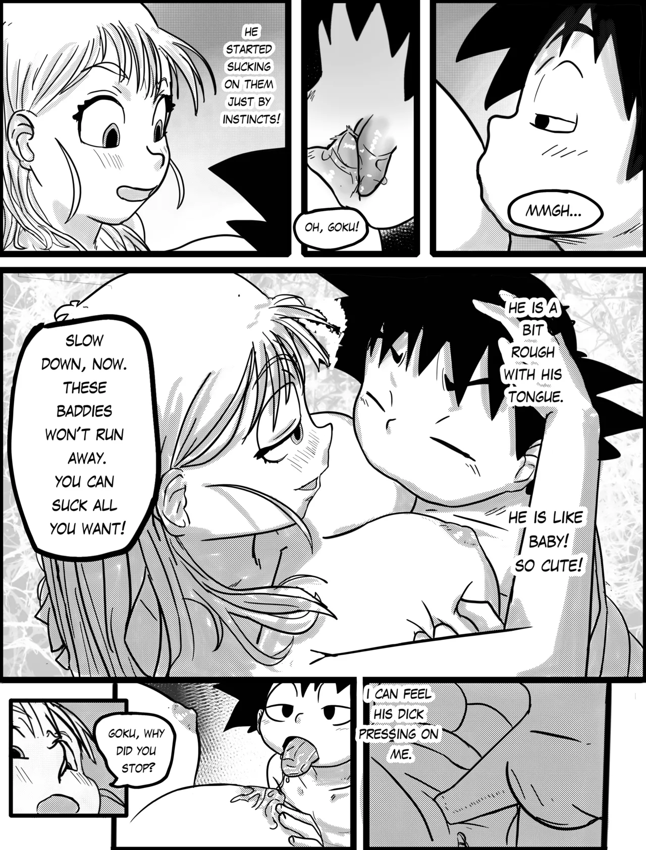 Goku x Bulma - Shota Time page 11 full