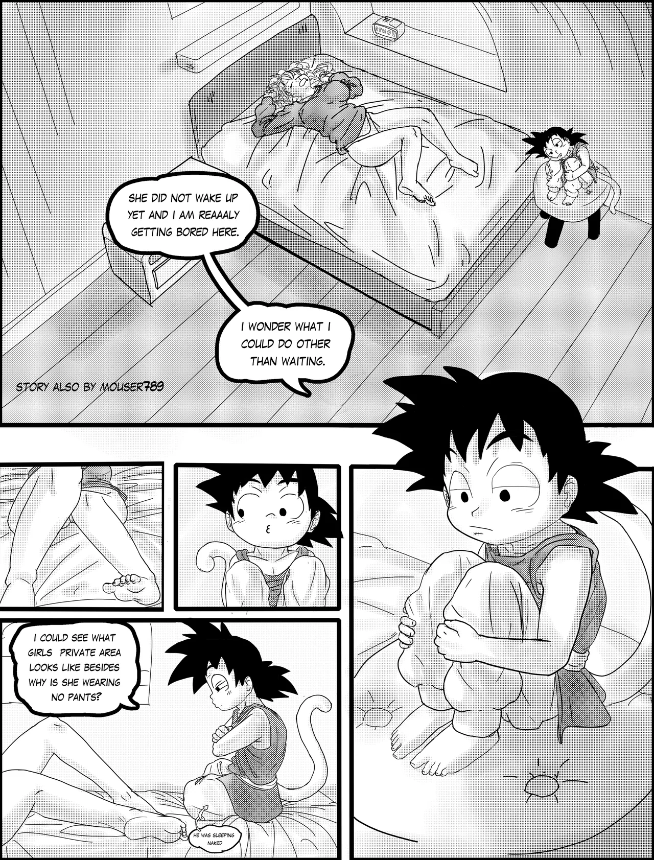 Goku x Bulma - Shota Time page 3 full