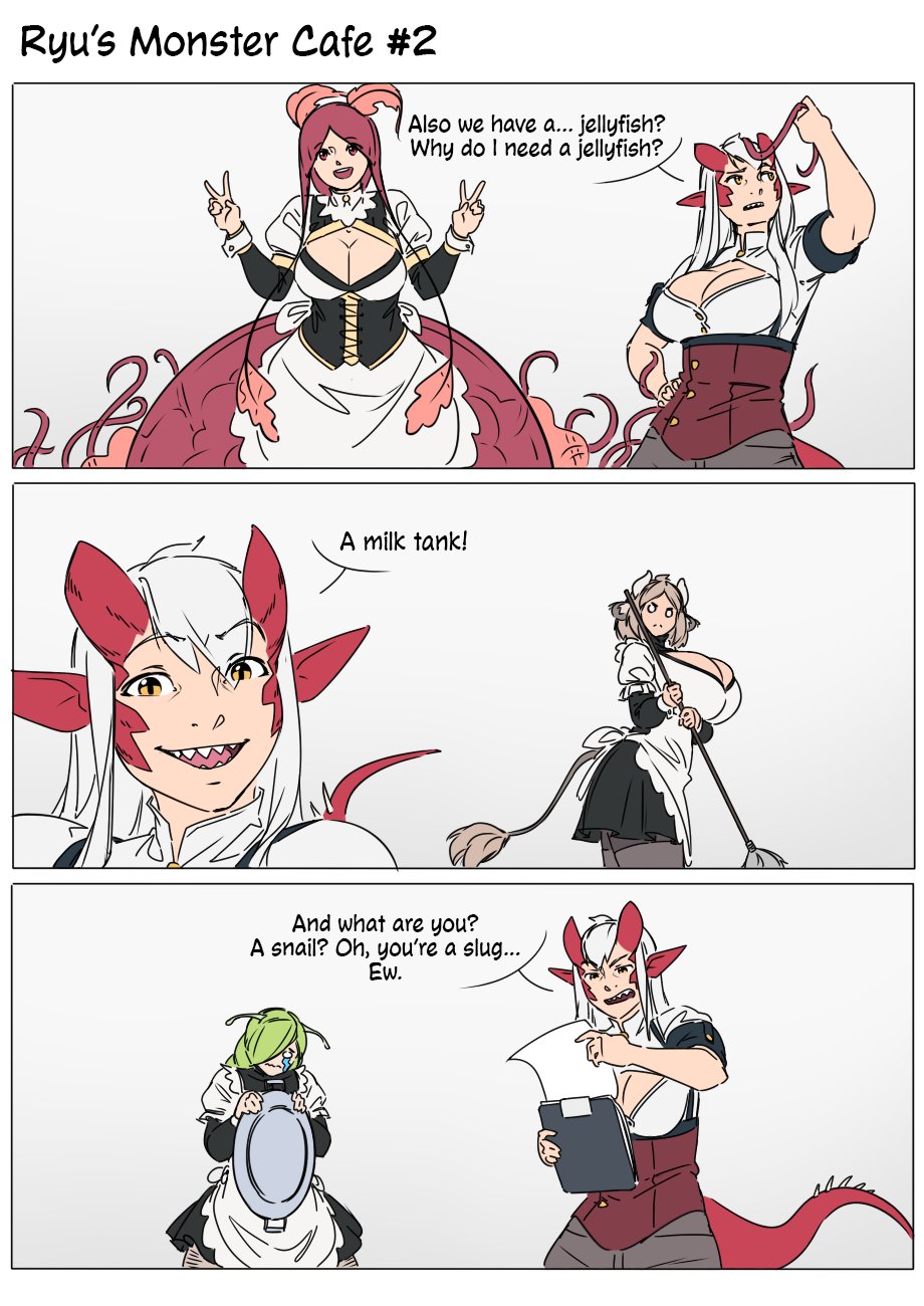 Ryu's NonMonster Cafe page 2 full
