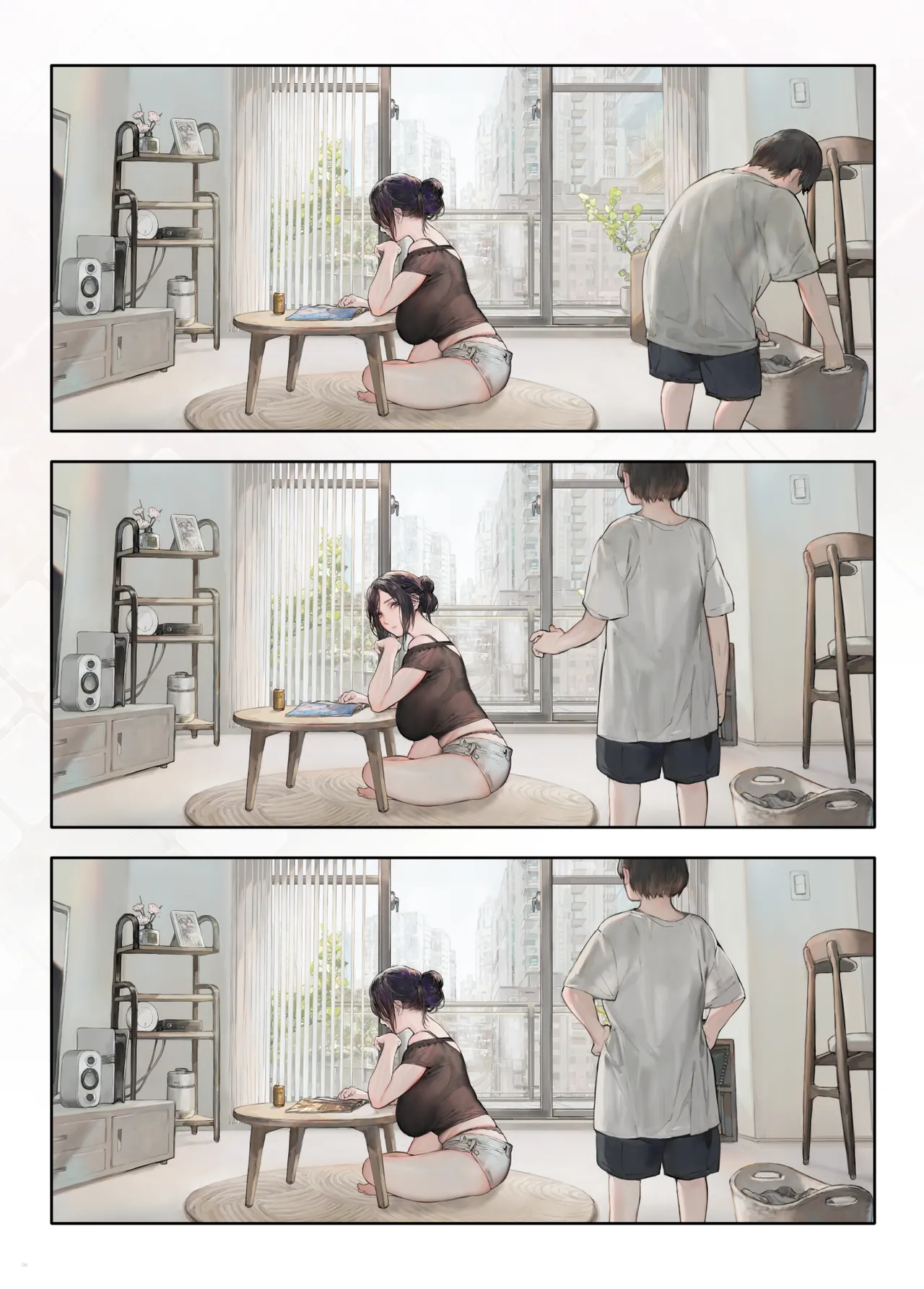 Gokinjo no Oku-san Yasumi no Hi wa Ie de Himasou | 이웃집 아줌마 쉬는 날엔 집에서 한가한 듯 page 5 full