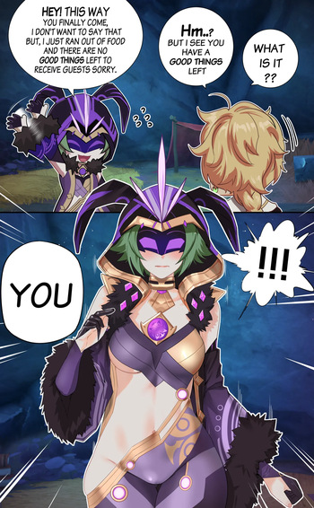 [BLACK7] Feeding Fatui Electro Cicin Mage (Genshin Impact) cover