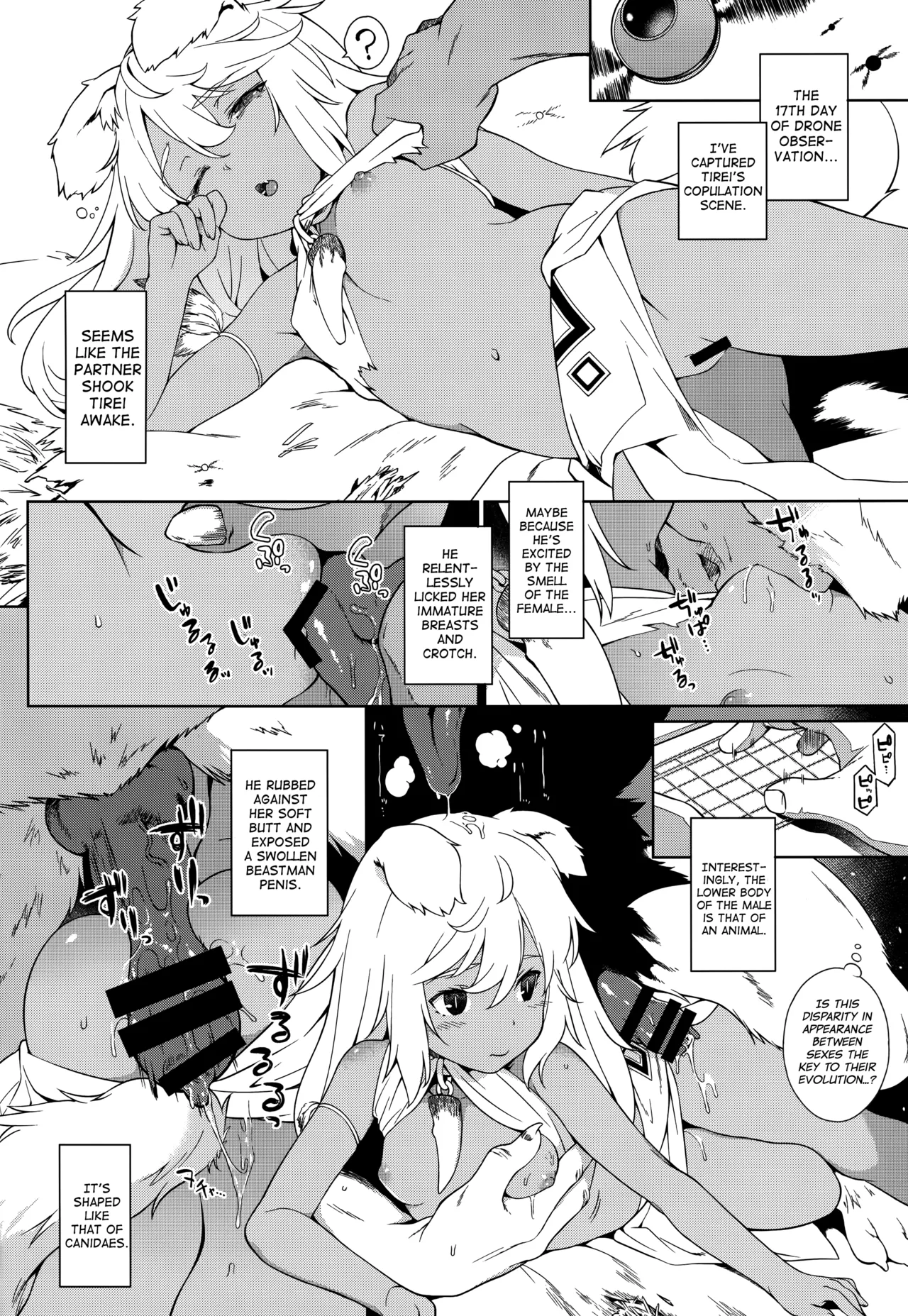 Juujin Seitai Kansatsu Kiroku | Beast Girl Observation Diary page 11 full