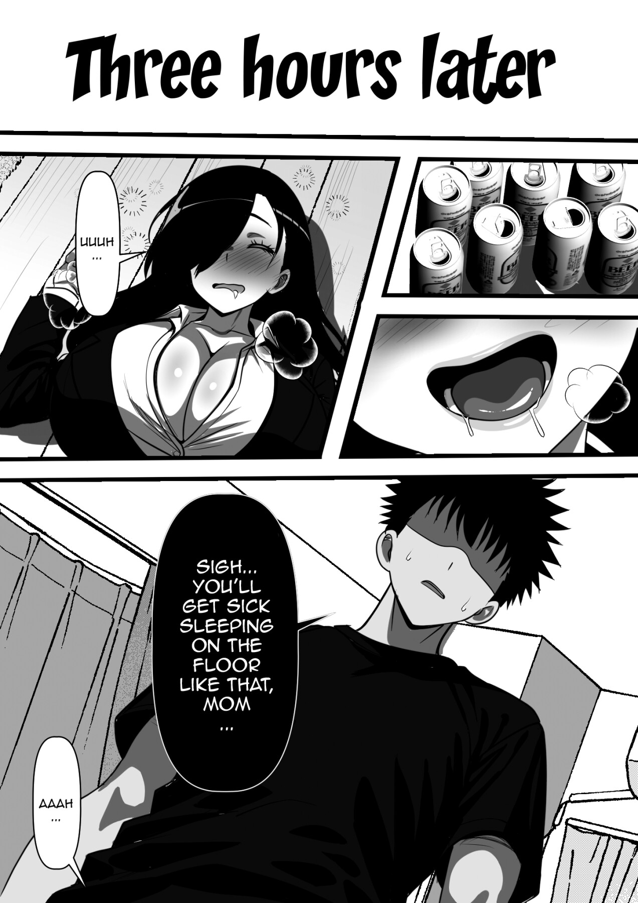 The Story Of How I, An Irrelevant Guy, Got To Impregnate My Mother's Delinquent MILF page 7 full