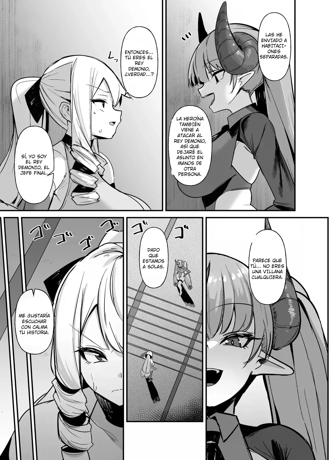 Otome Game no Akuyaku Reijou ni Tensei Shitara Ura Settei de Futanari deshita ~Ch. 4~｜Reencarné en un Juego Otome como una Futanari en una Ruta Secreta ~Cap. 4~ page 7 full
