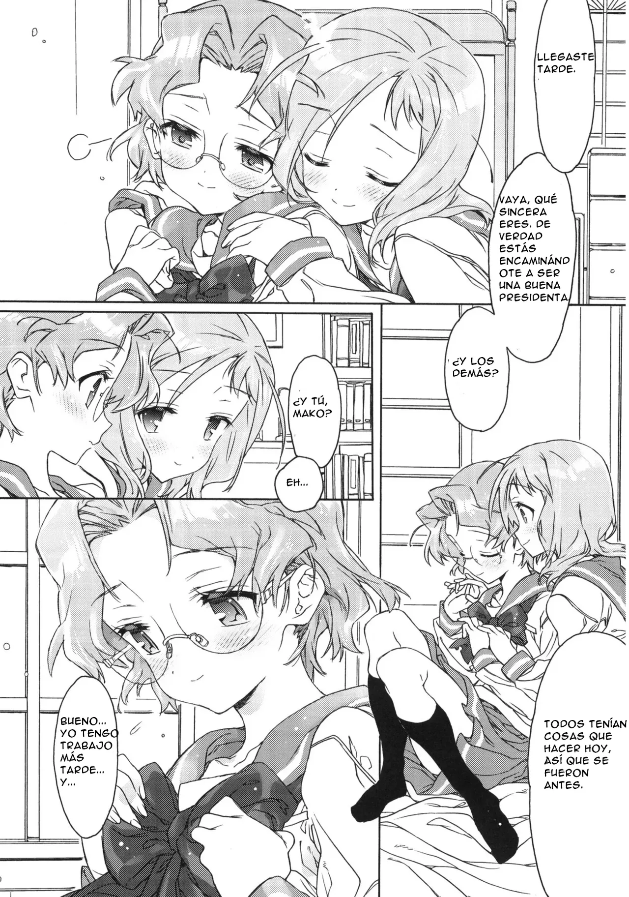 Buchou-san to Jiki Buchou. | President and Next President page 10 full