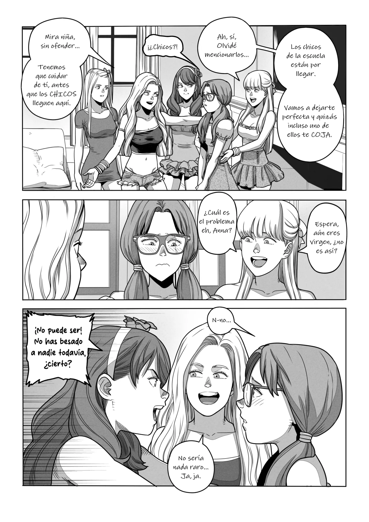 N.I.L.F. – Nerd I’d Like to Fuck｜L.N.Q.C – La Nerd que me Quiero Gustaría Follar page 11 full