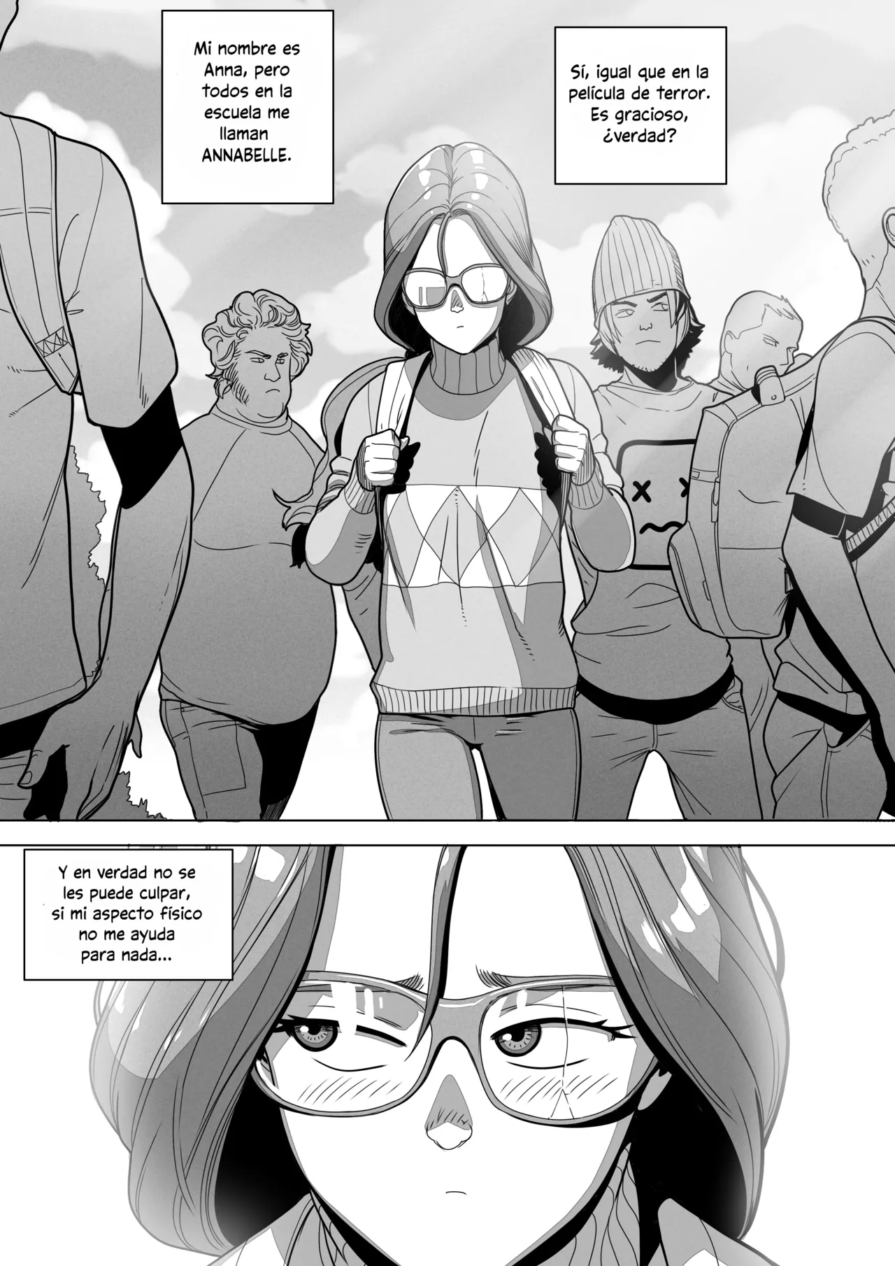 N.I.L.F. – Nerd I’d Like to Fuck｜L.N.Q.C – La Nerd que me Quiero Gustaría Follar page 4 full