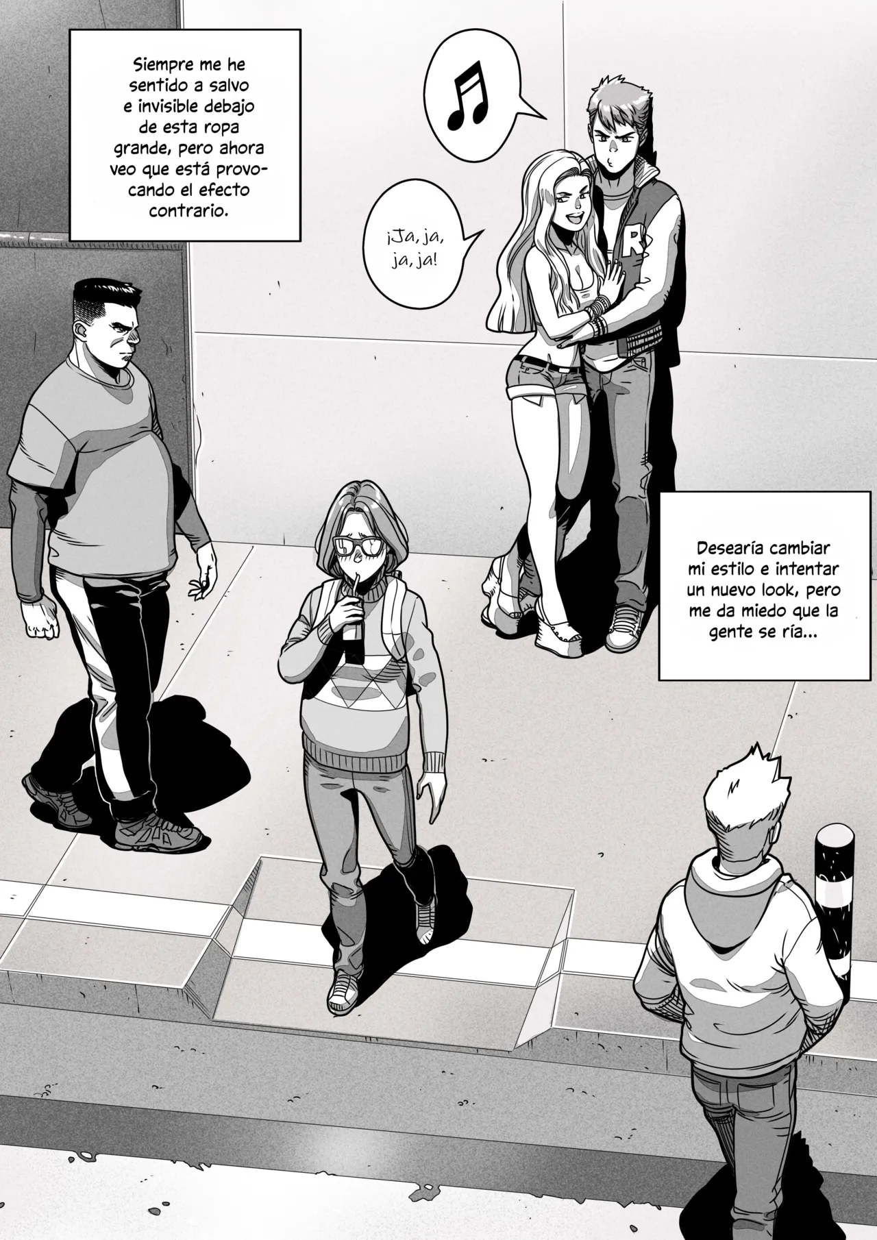 N.I.L.F. – Nerd I’d Like to Fuck｜L.N.Q.C – La Nerd que me Quiero Gustaría Follar page 5 full