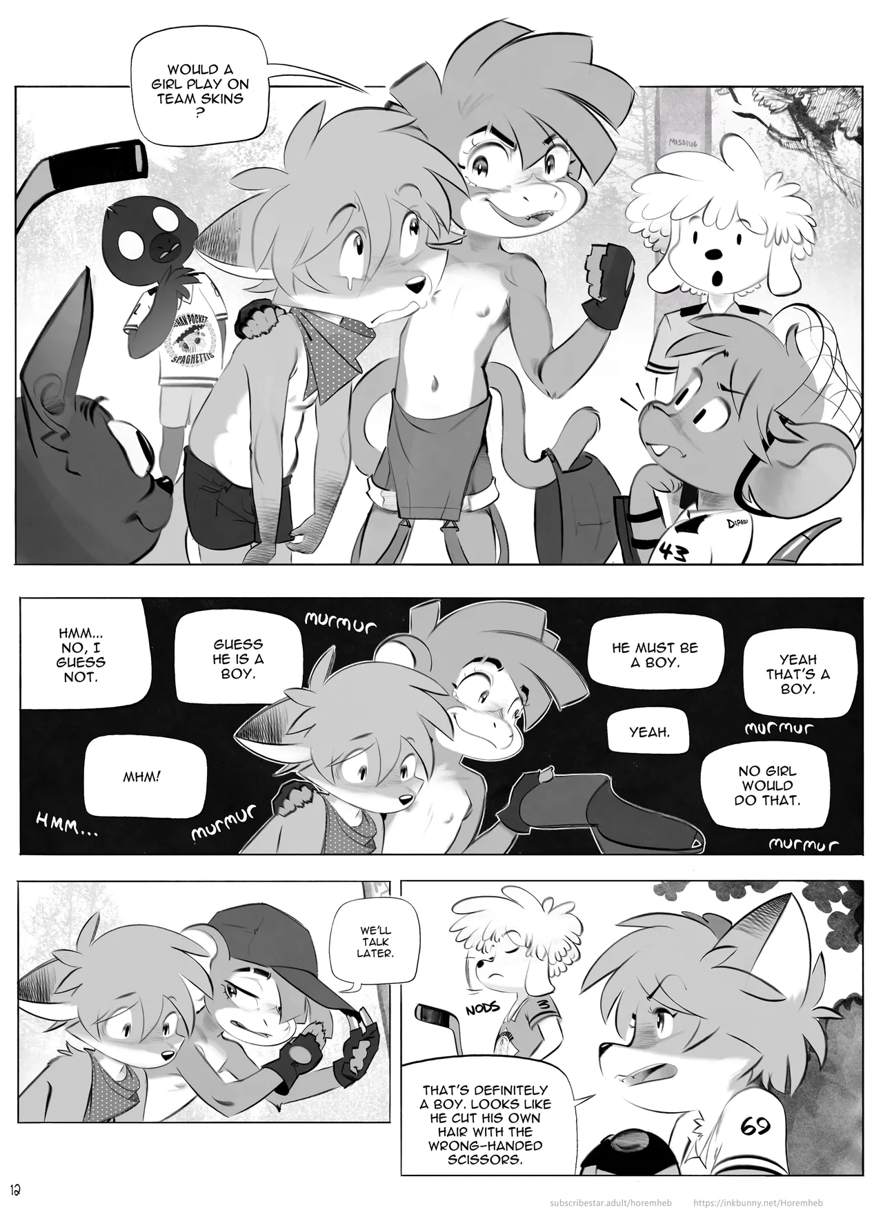 The 3rd Billie Jean Comic page 12 full