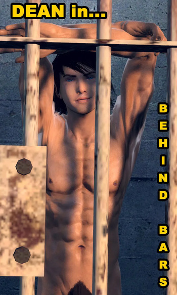 Dean Behind Bars [by HungerFrenzy] cover