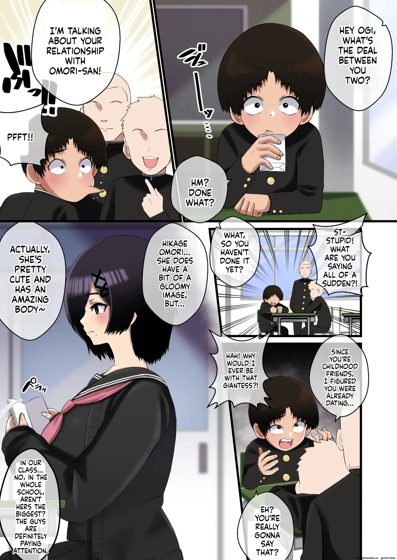 Dekeee Osananajimi no Waruguchi o Ittara Mechakucha Paizuri de Oshioki Sareta Hanashi page 2 full
