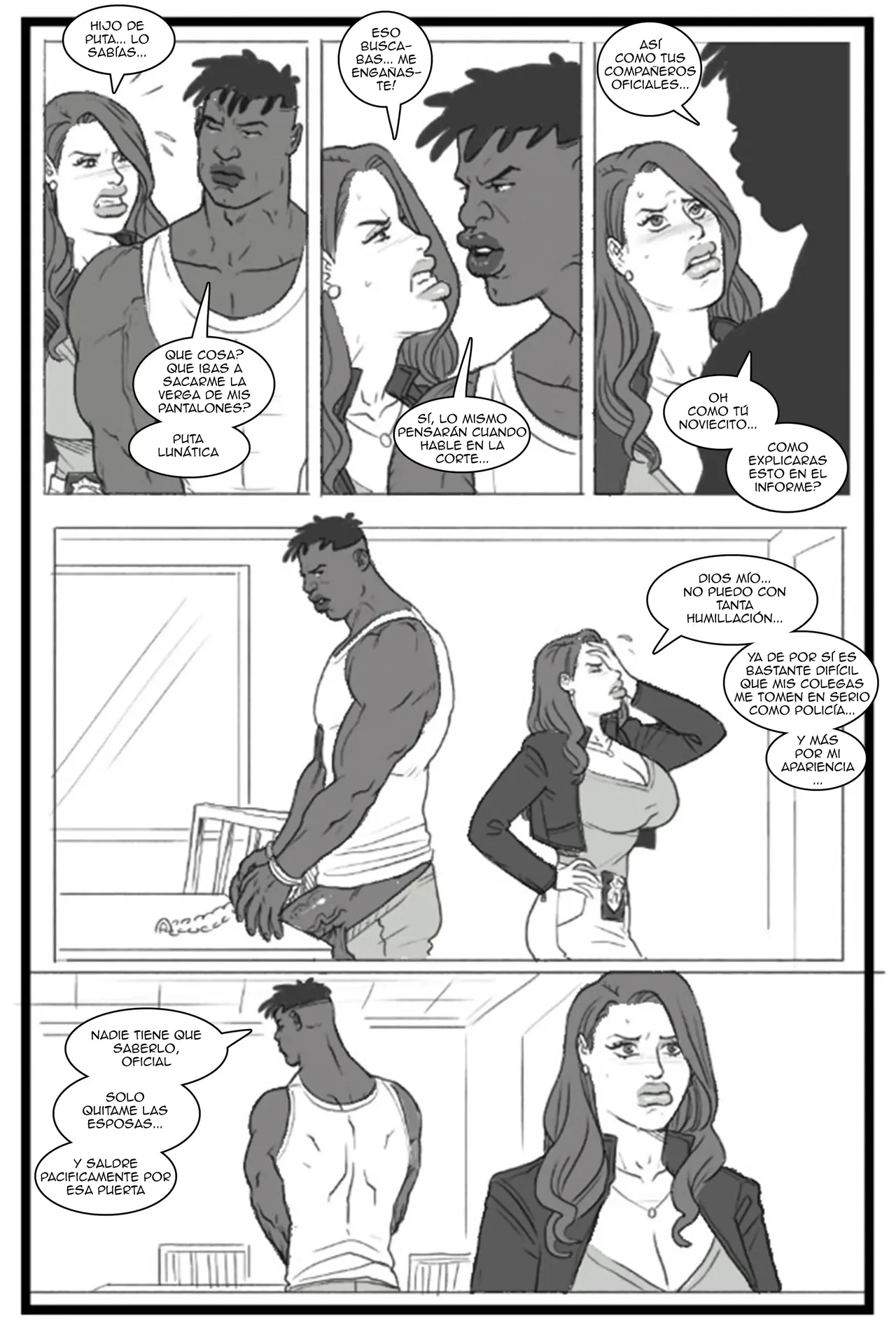 Bang My Bully: Fuck the Police page 9 full