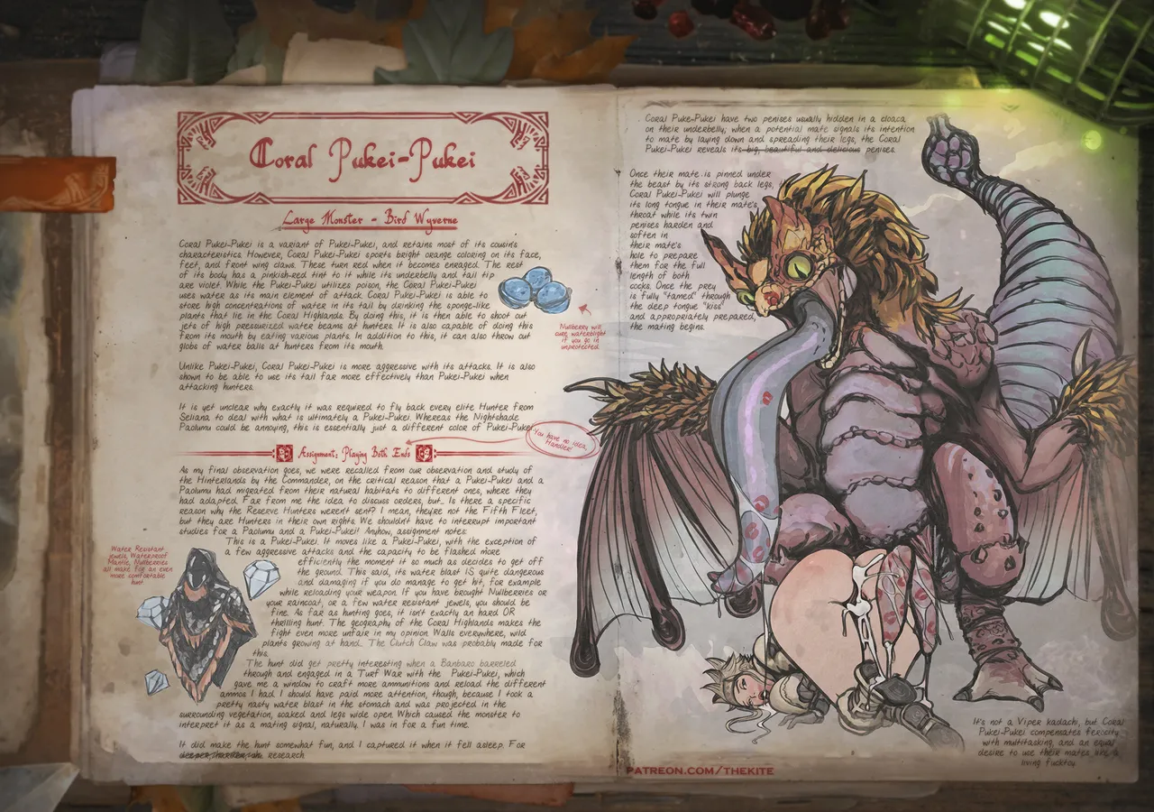 Hoarfrost Reach Exploration Diary / Ecological Survey / Forbidden Lands Exploration Diary page 6 full