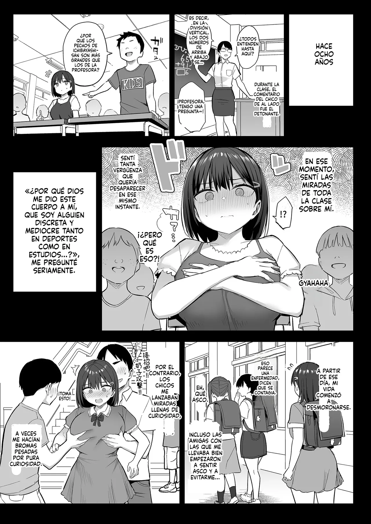 Zutto Suki Datta Kyonyuu Osananajimi ga Furyou-tachi ni Moteasobareta Nanokakan Chuu page 3 full