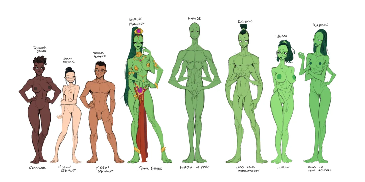 AstroKnots: A Polycule of Mars #1-3 page 3 full