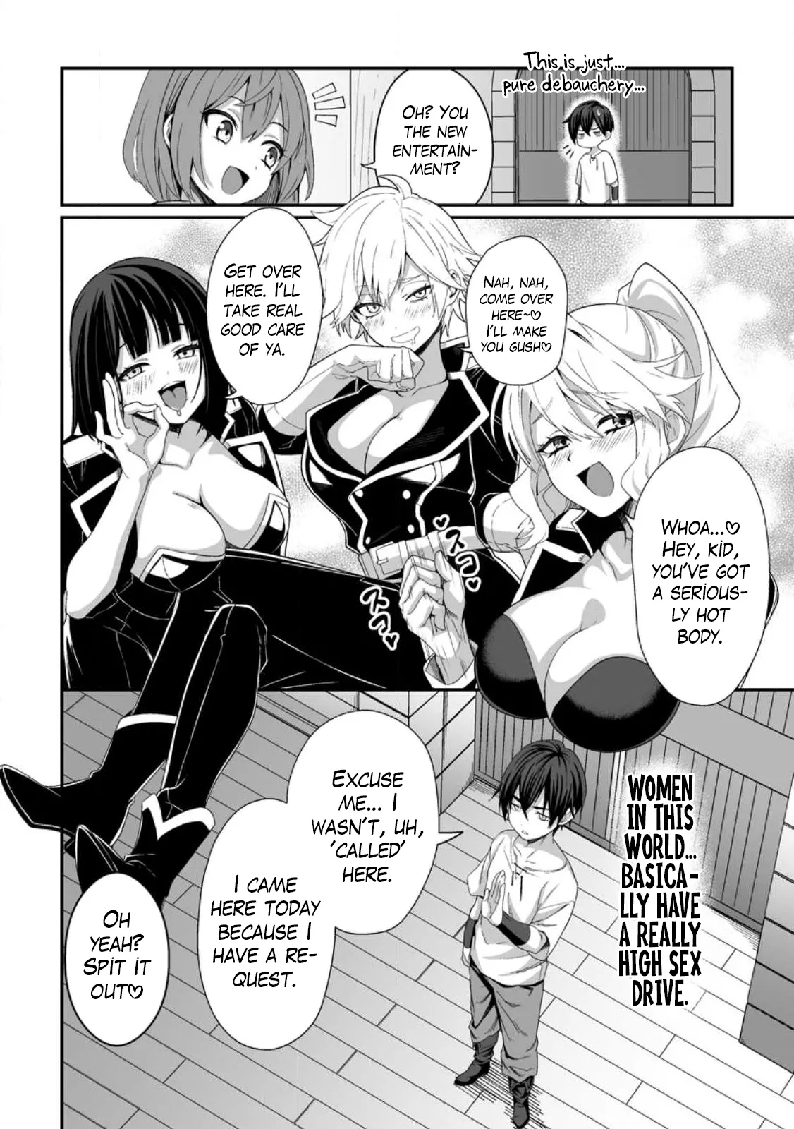 I, the Only Male Knight in a Chastity-Reversed World, Entered the Female Knight Academy and Was Treated as a Hero for Some Reason ~ Unrivaled in the Harem with My Unequaled Skills ~ Volume 1 page 12 full