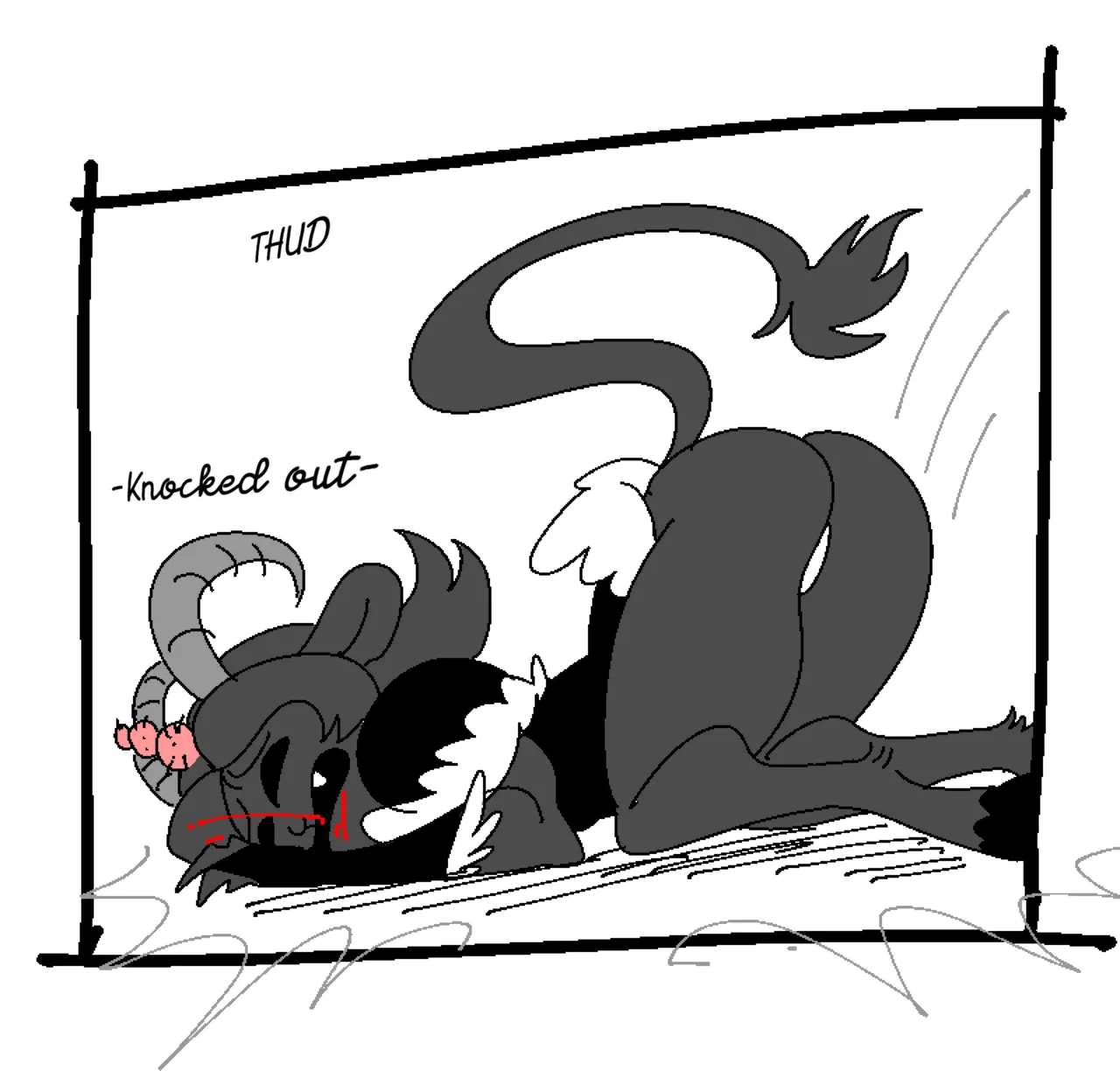 Christmas Devil, Krampus's thick pussy flesh and soft, extra-large mamma sac page 10 full