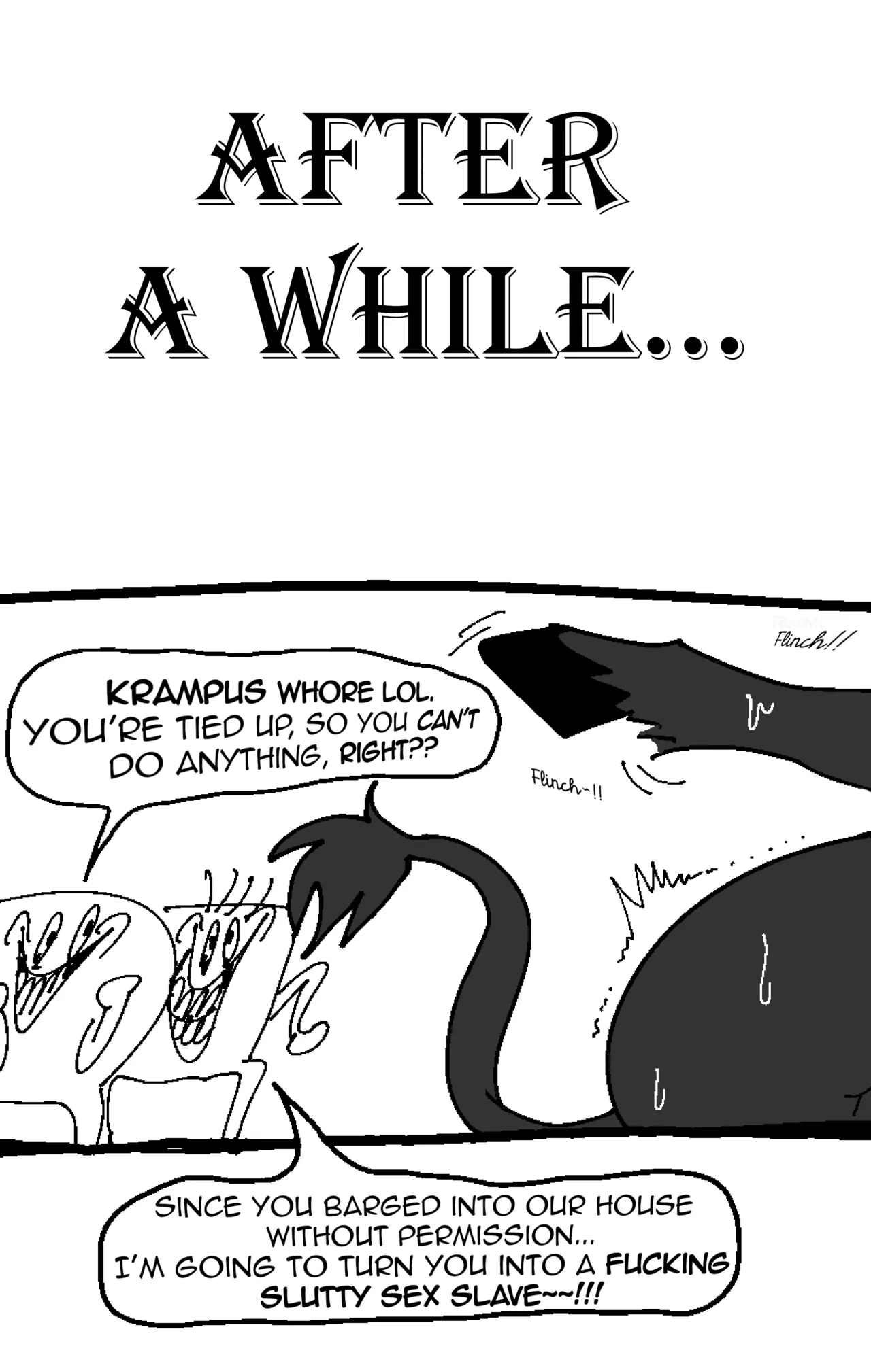 Christmas Devil, Krampus's thick pussy flesh and soft, extra-large mamma sac page 12 full