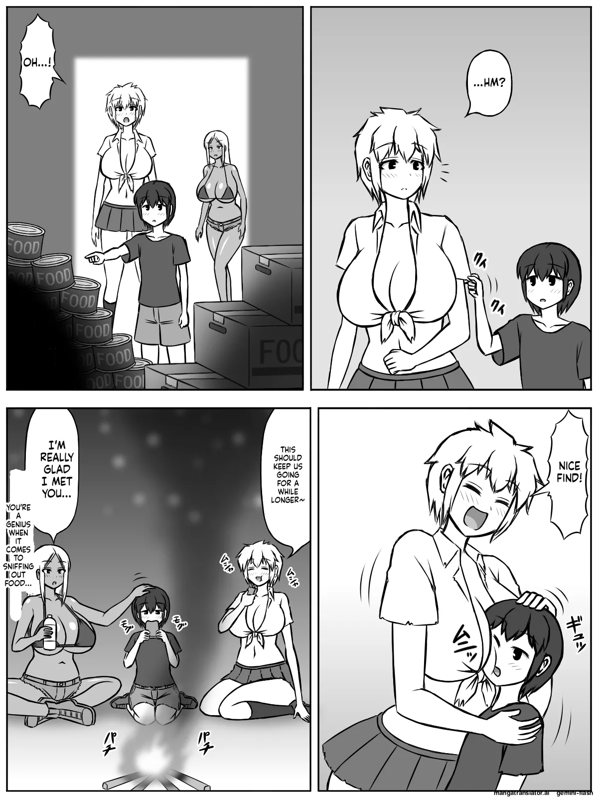 Jinrui ga Metsubou shite, Naze ka Gal to Shota dake ga Ikinokotta Sekai page 4 full