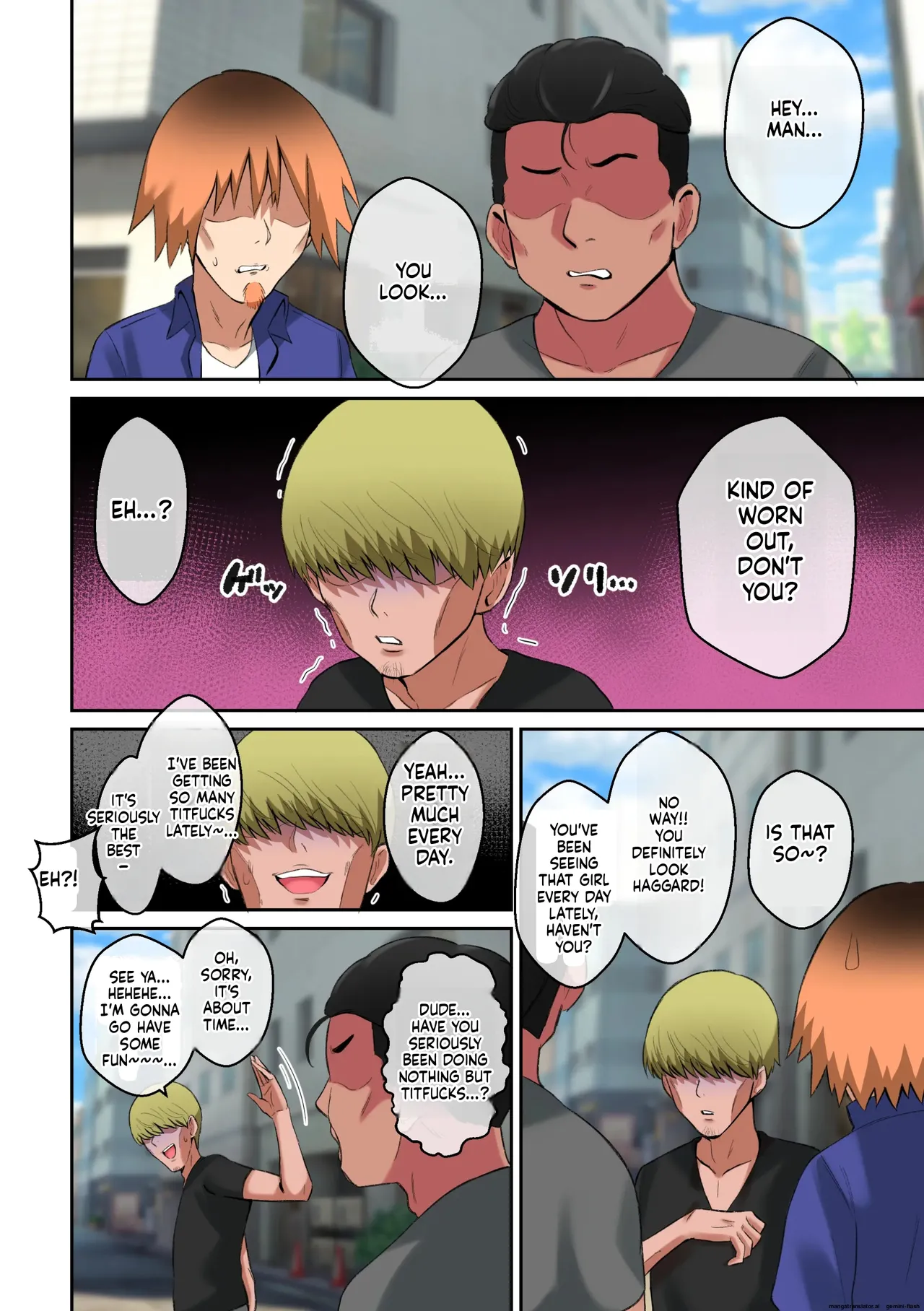 Charao ga Jimigao Bakunyuu no Paizuri ni Miryou sareta Kekka page 11 full