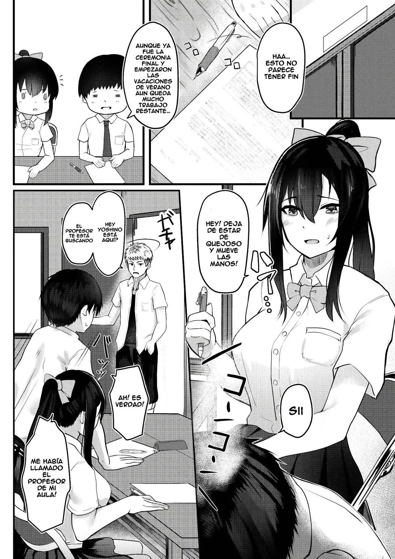 Yuujuufudan na Onnanoko ga Doukyuusei ni Netorareru Hanashi｜La Chica Indecisa que es Infiel con su Compañero de Clase page 7 full