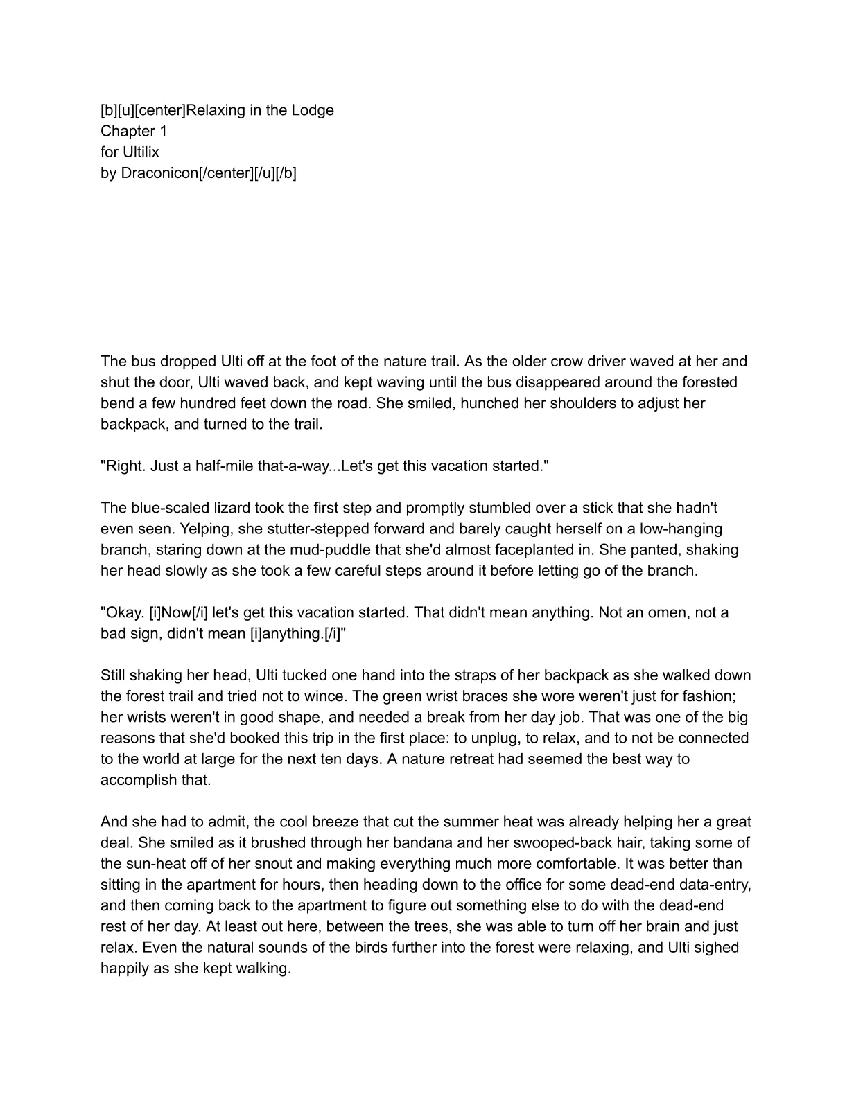 Relaxing in the Lodge page 6 full