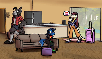 [Ultilix & Draconicon] Relaxing in the Lodge cover