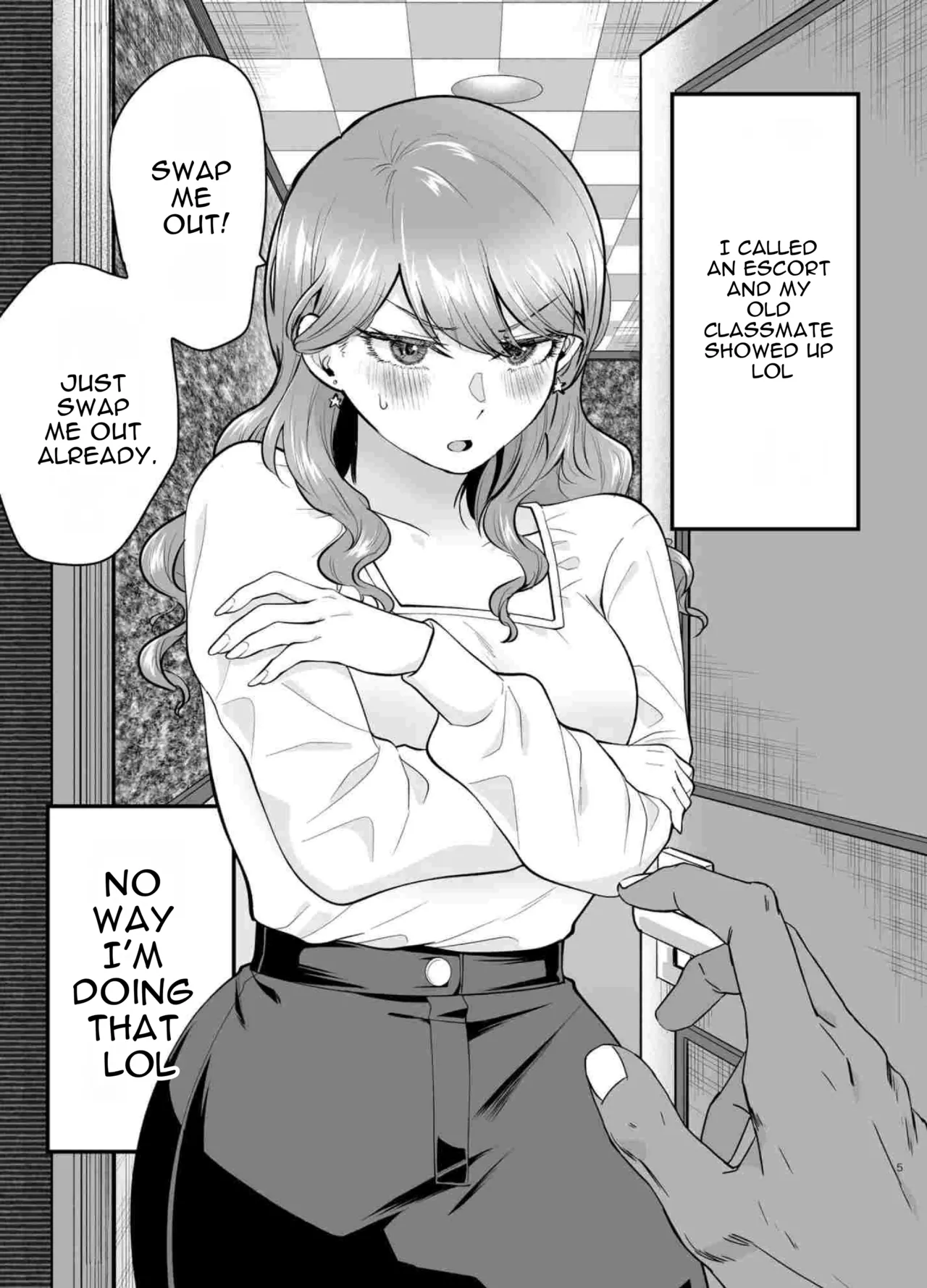 DeliHeal Yondara Moto Doukyuusei ga Kita 2 |  I Called an Escort and My Former Classmate Showed Up 2 page 5 full