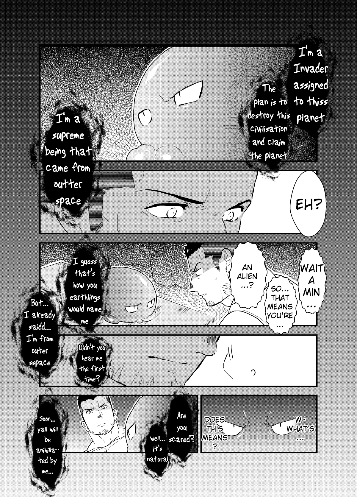 The Day I Got Suddenly Squeezed by Tentacles page 12 full