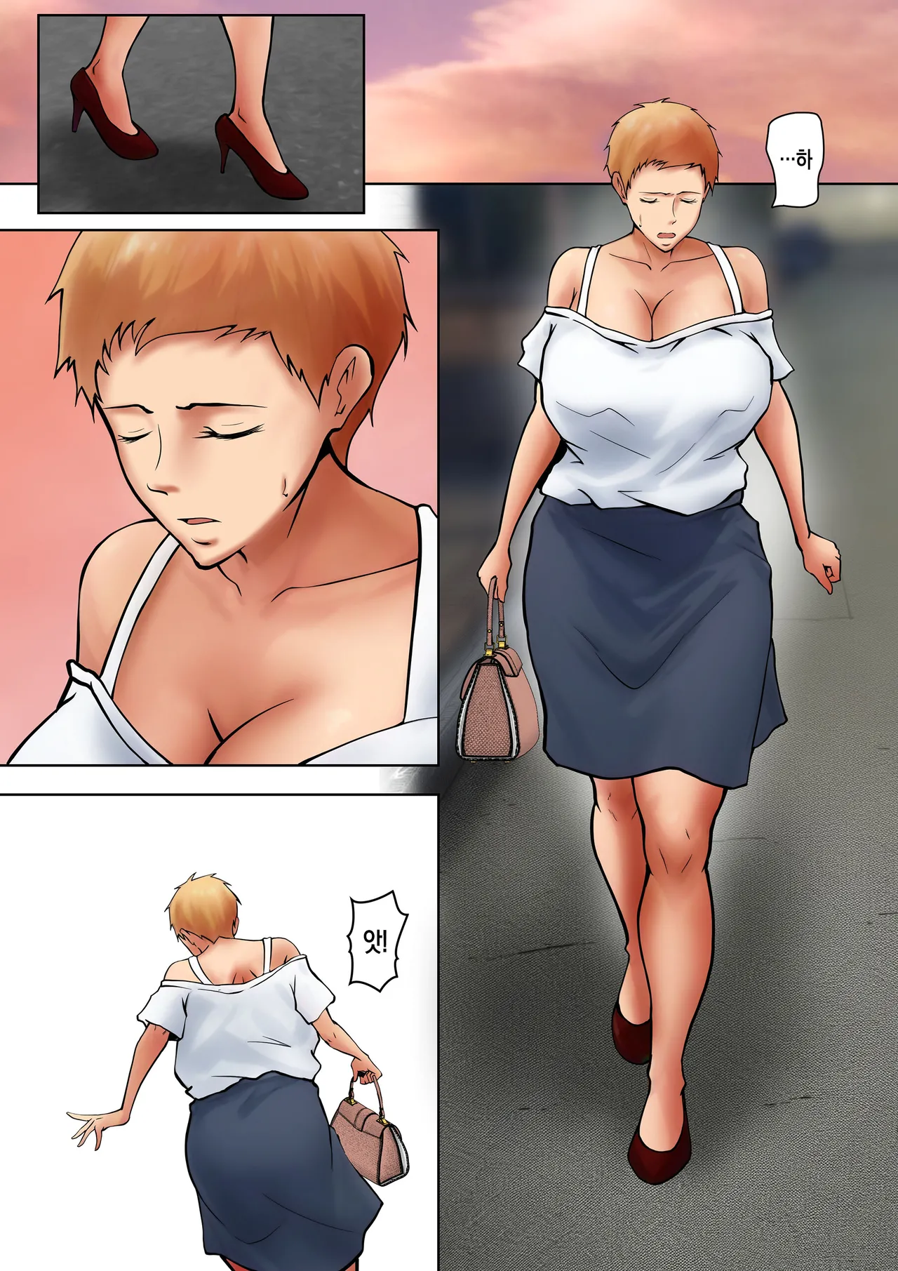 Giri no Oyako ga Doukyo shitereba Kitto Kou 4 | 의붓엄마와 동거하면 분명 이렇게 4 page 5 full
