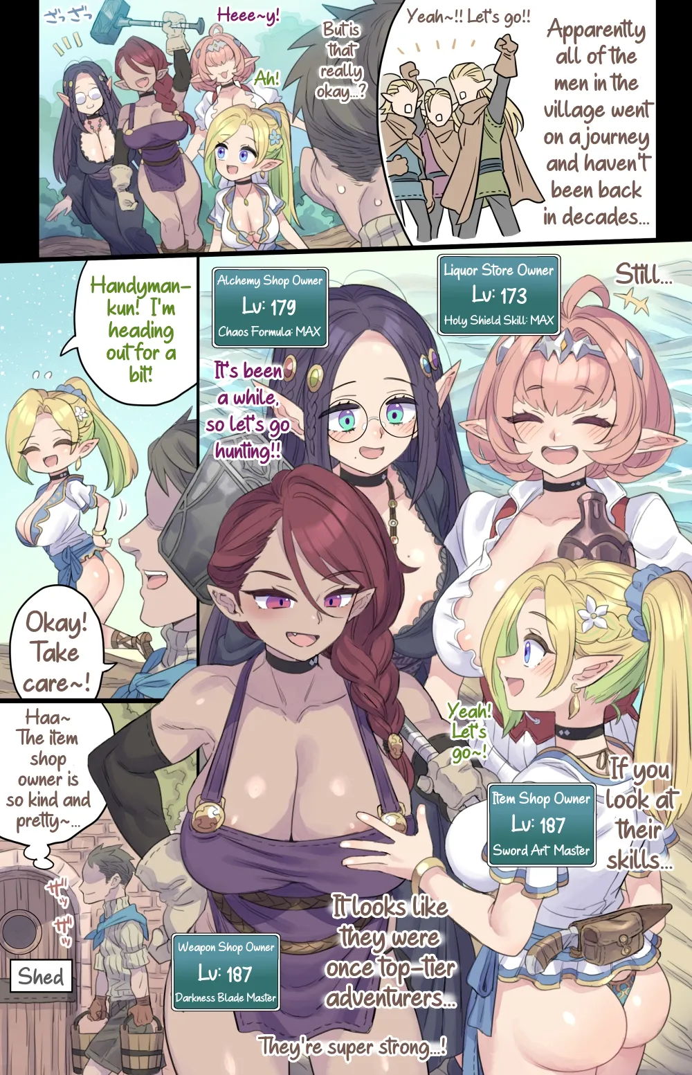 Helping Out a Frustrated Married Elf ♥ page 3 full